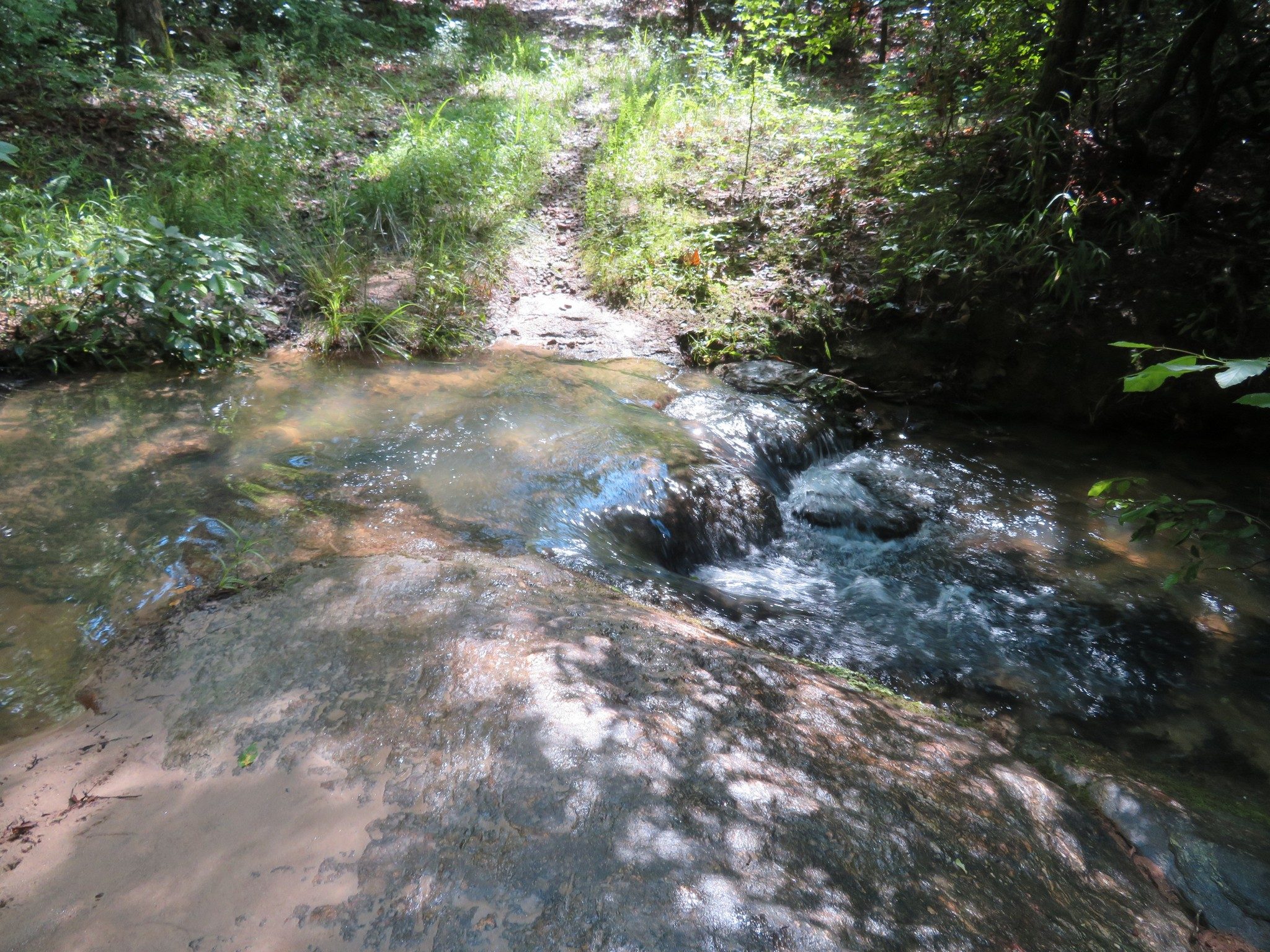 Another Easily Crossed Stream at Southern End of Loop
