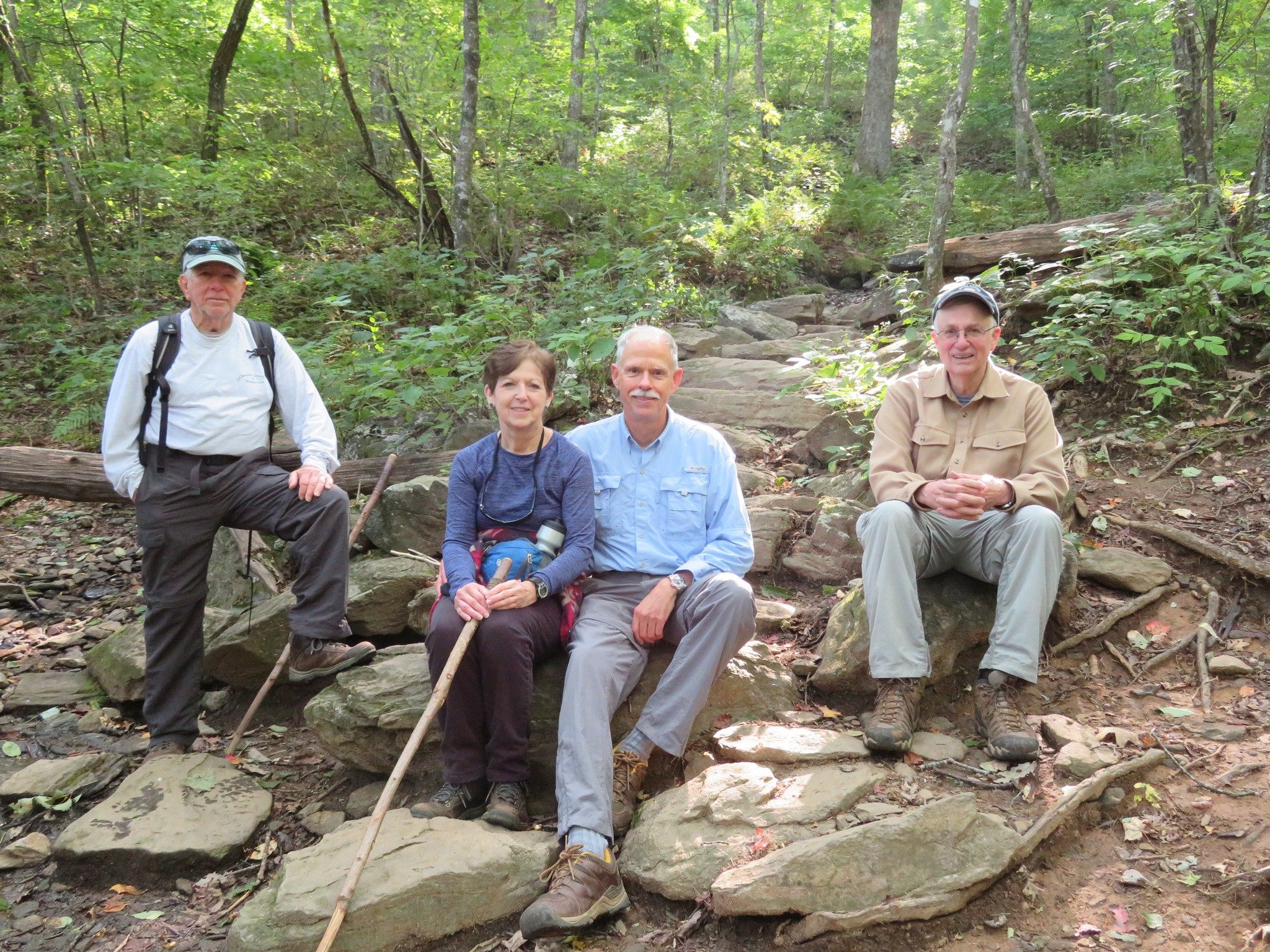 Today's Group: Vic, Jenny, Mike & Ray