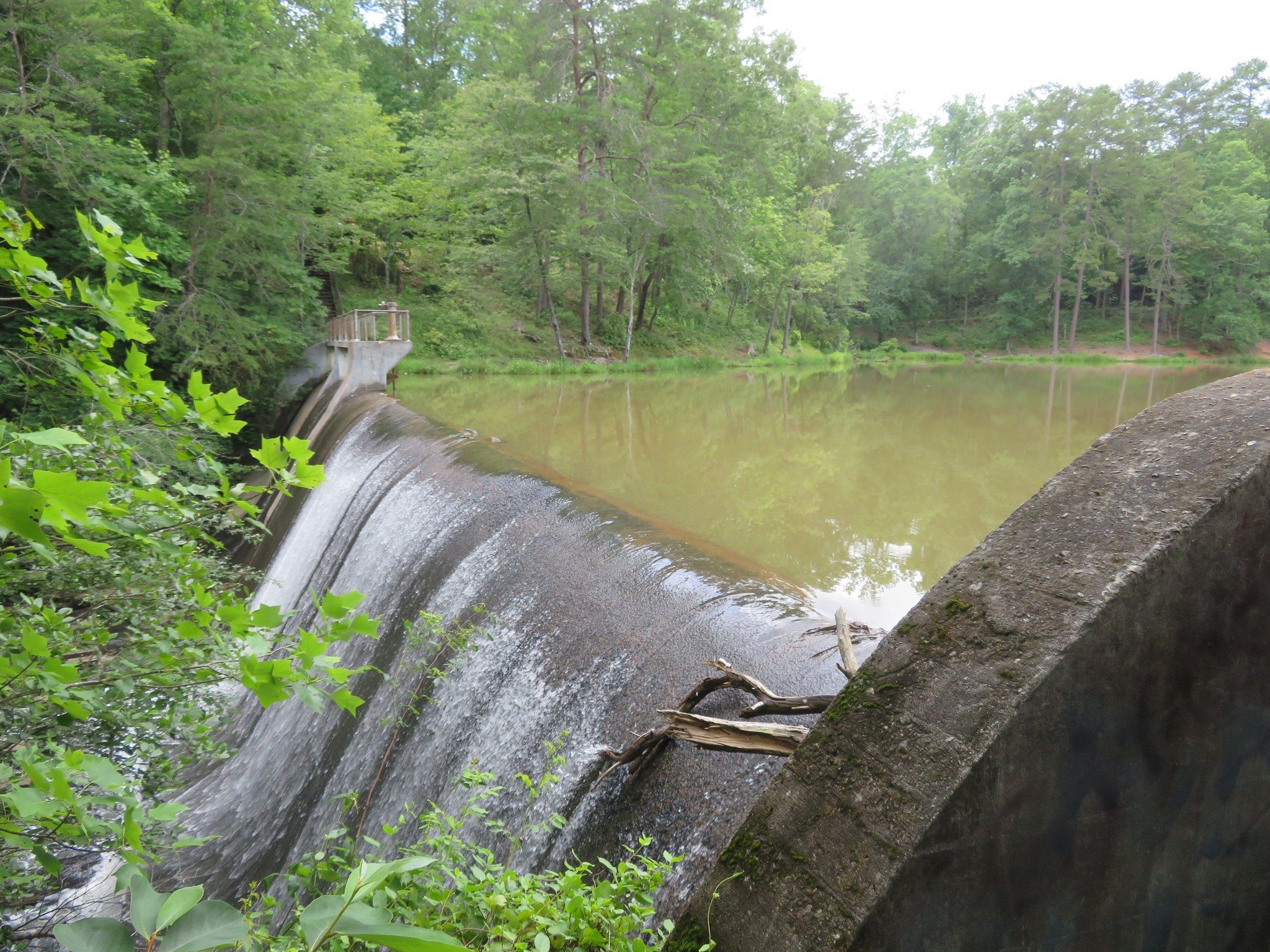 Nancy Town Lake Dam Spillway