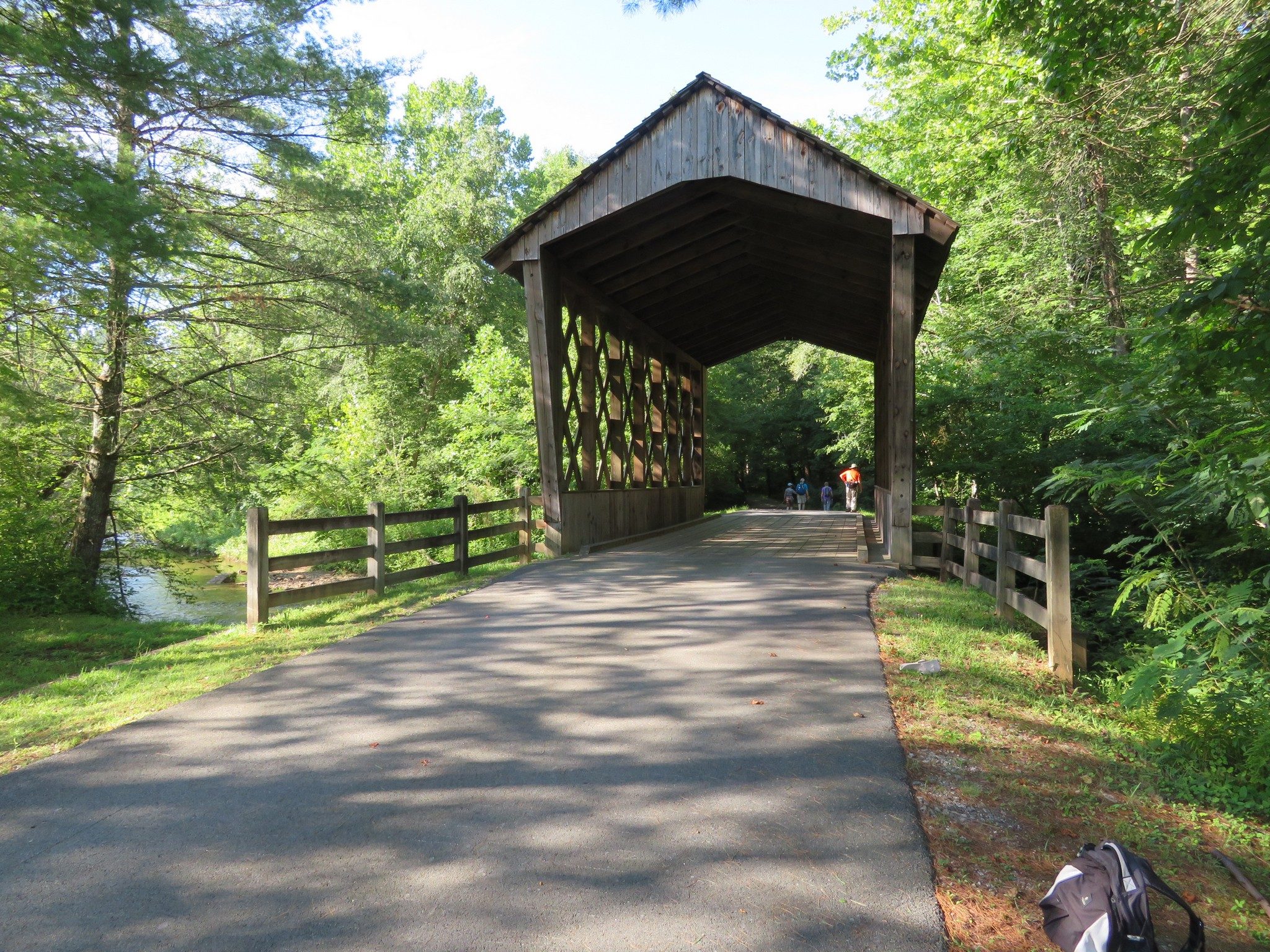 Covered Bridge along Tsalaki Trail