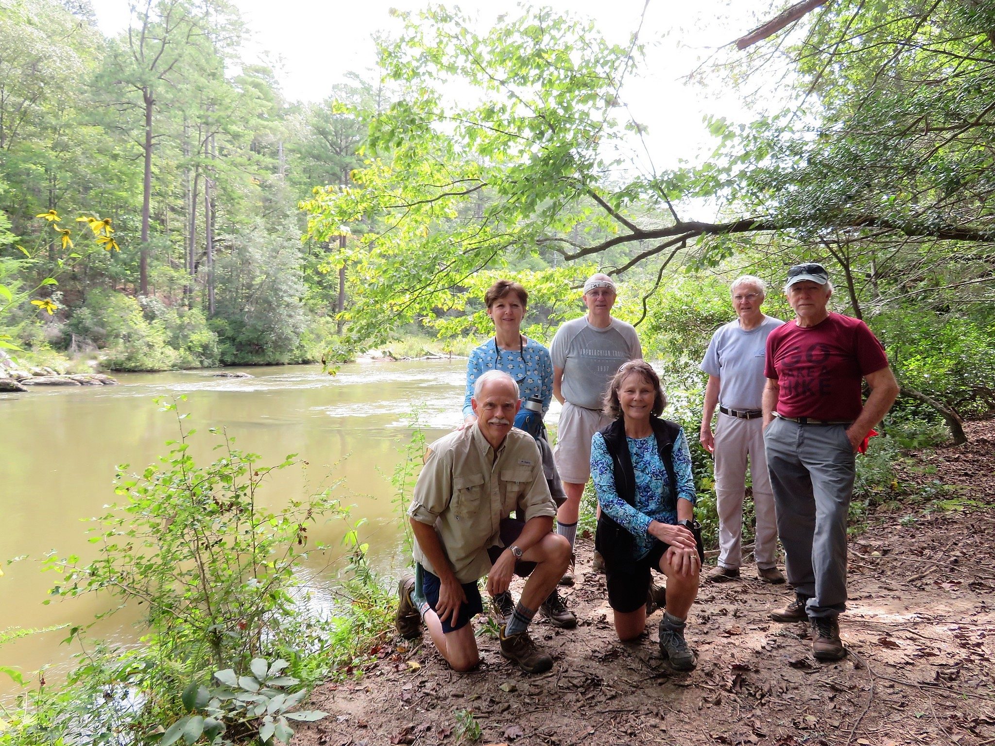 L-R: Mike, Jenny, Ray, Renee, Dick & Vic