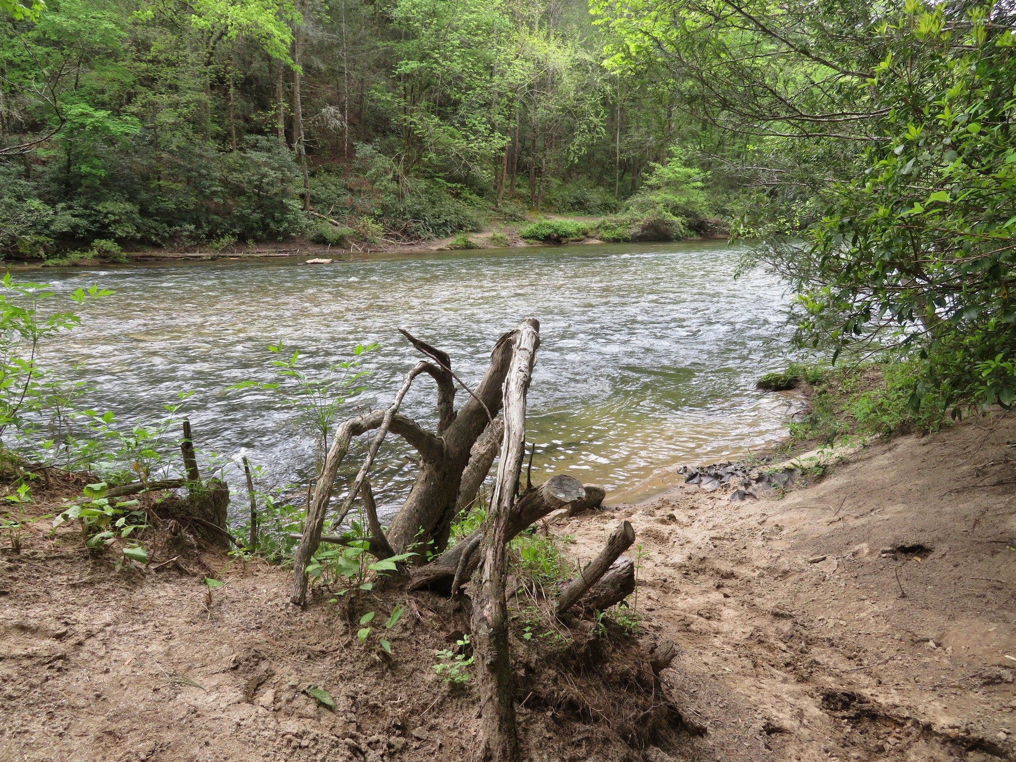 Chattooga River Crossing at Big Island