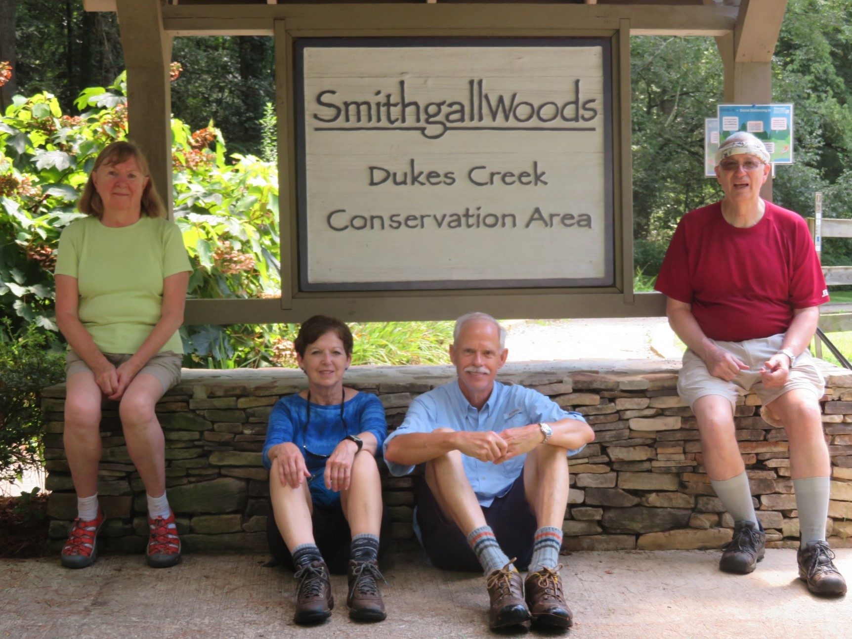 A Group of Happy Hikers!