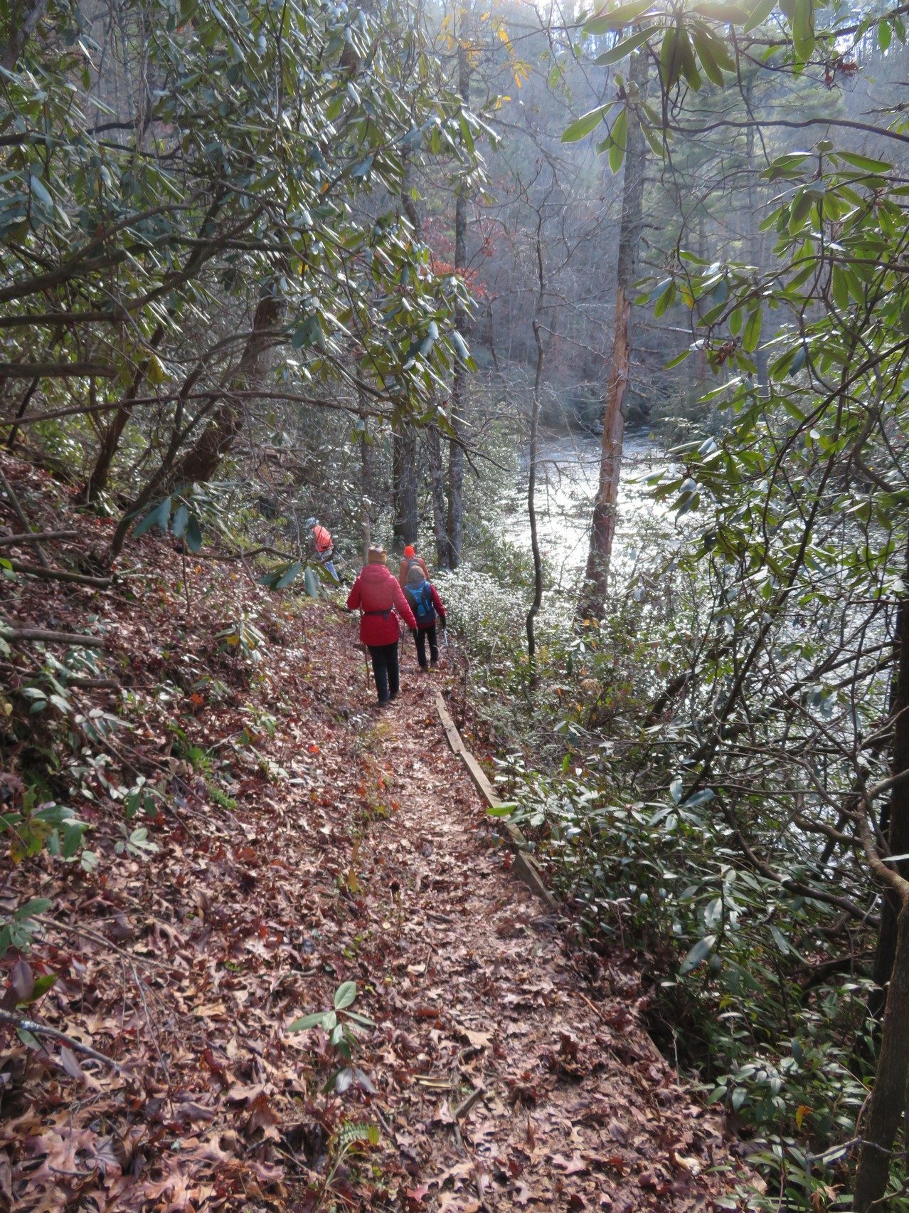 Some of the nicer trail conditions