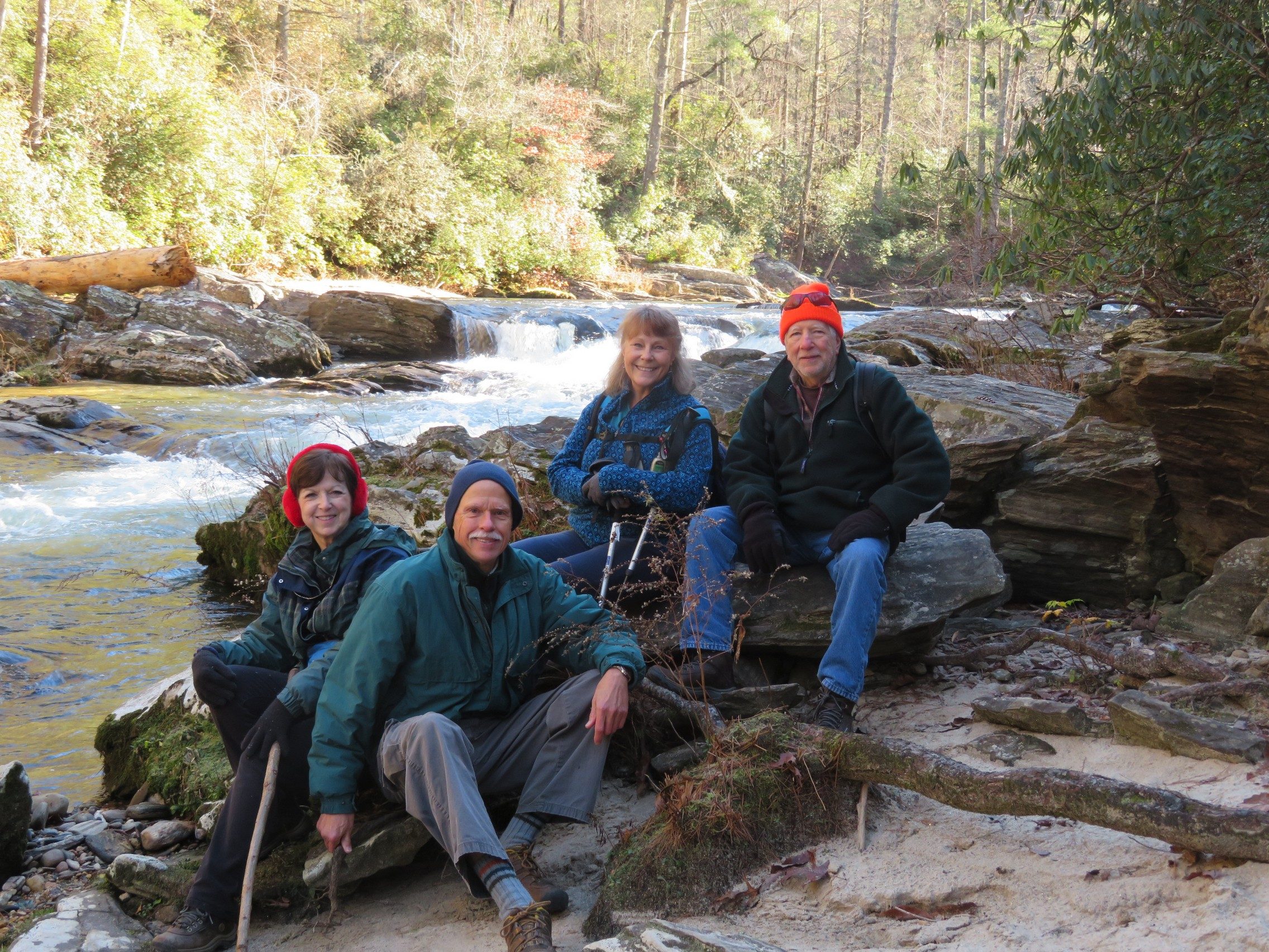 Today's Hikers: Jenny, Mike, Renée and Vic