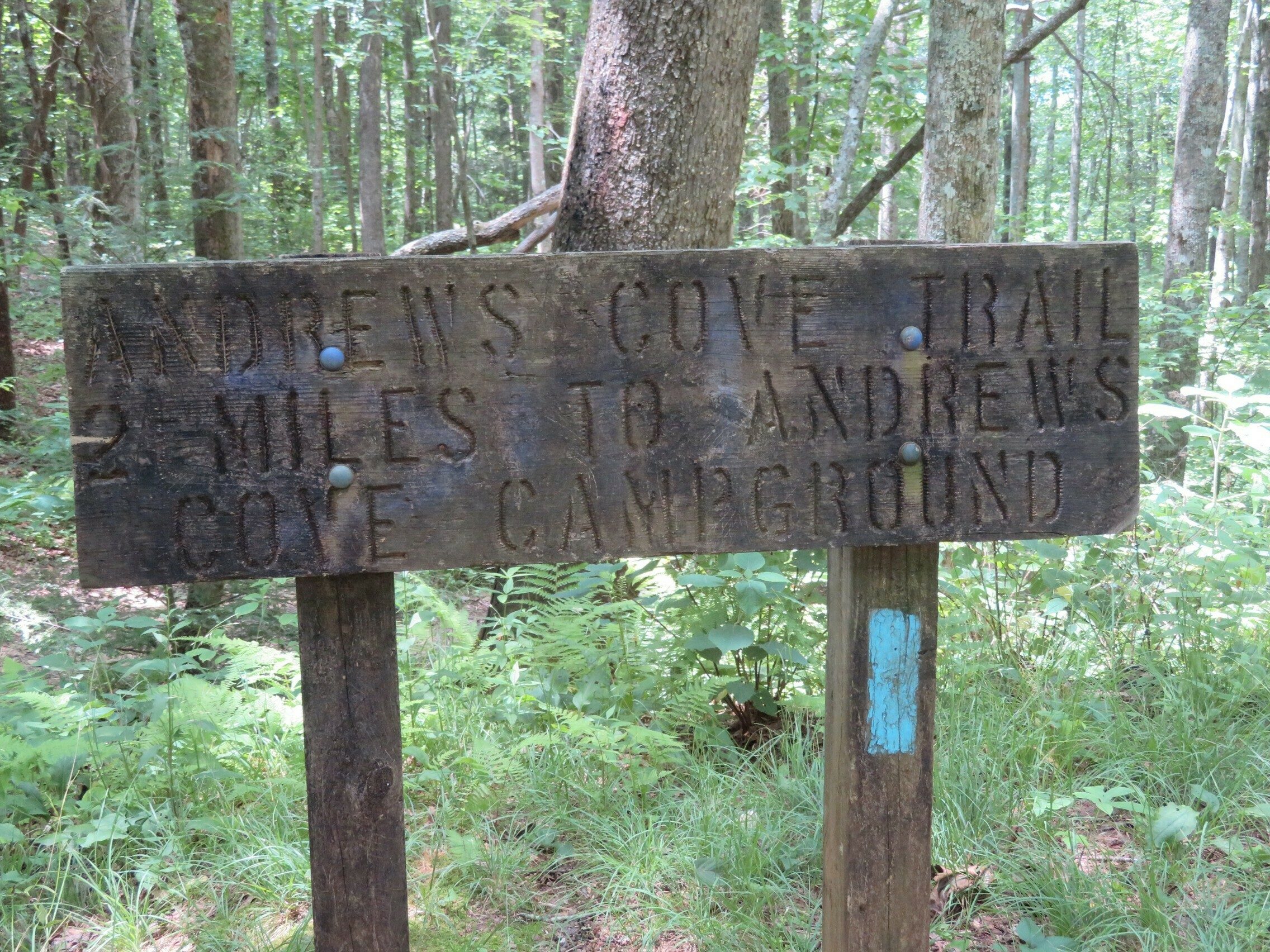 Start of the last leg of this hike.