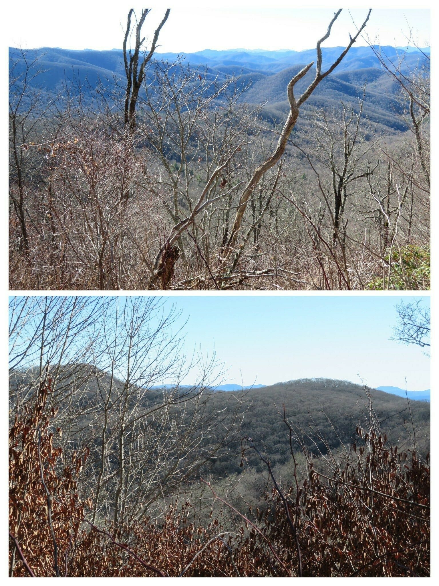 Some nice views from the trail.