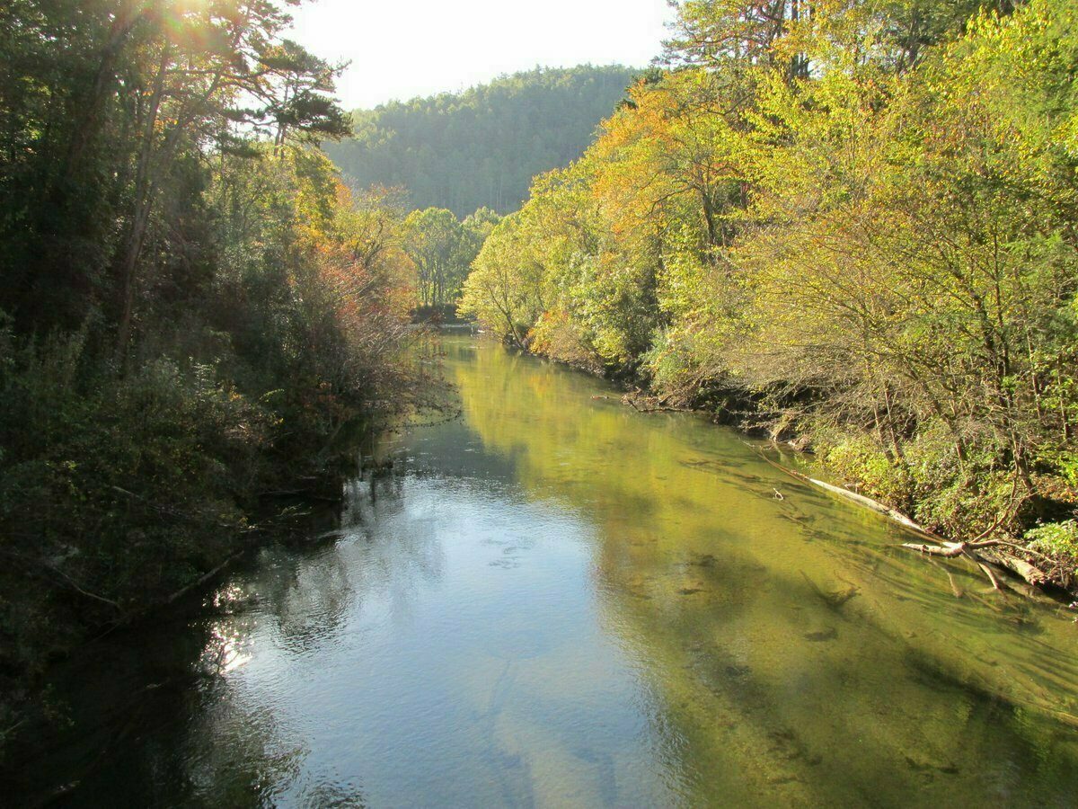 Nice view from that first bridge.