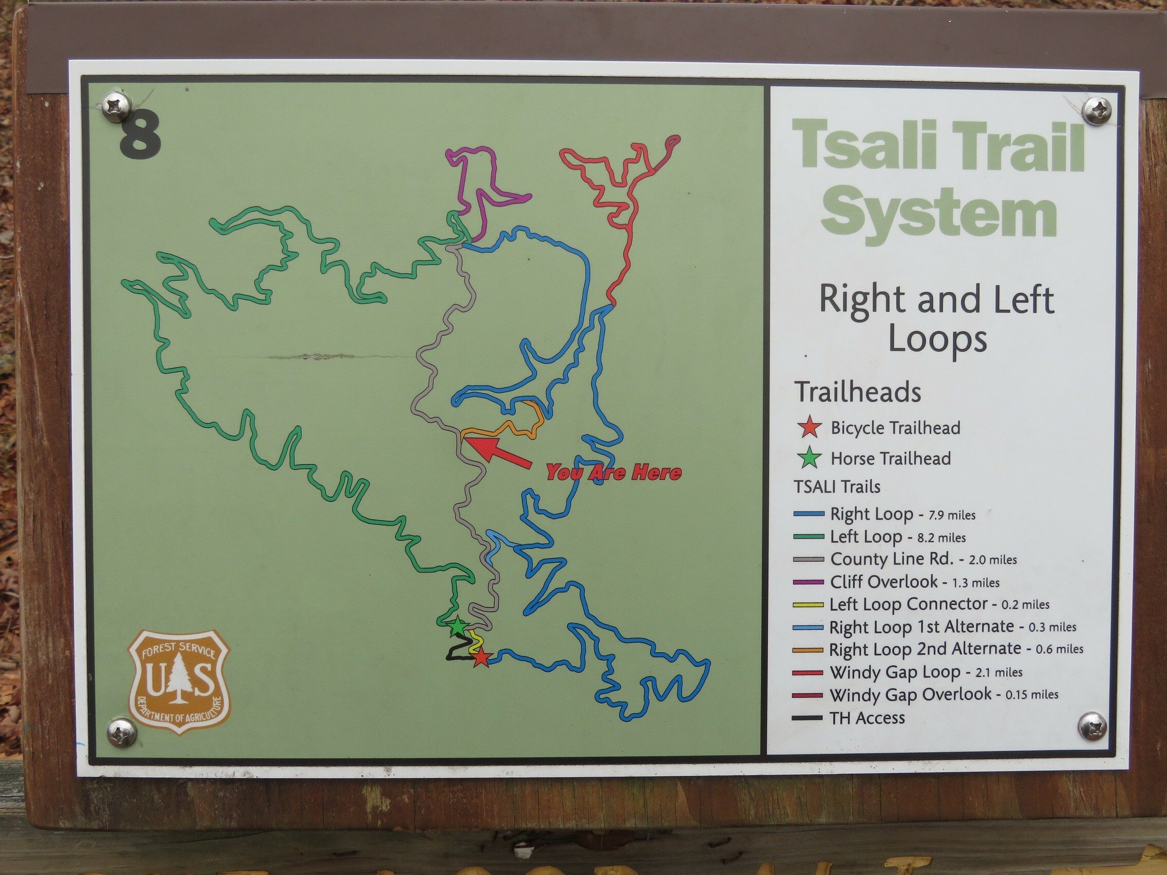 Tsali Right and Left Loop Trail System