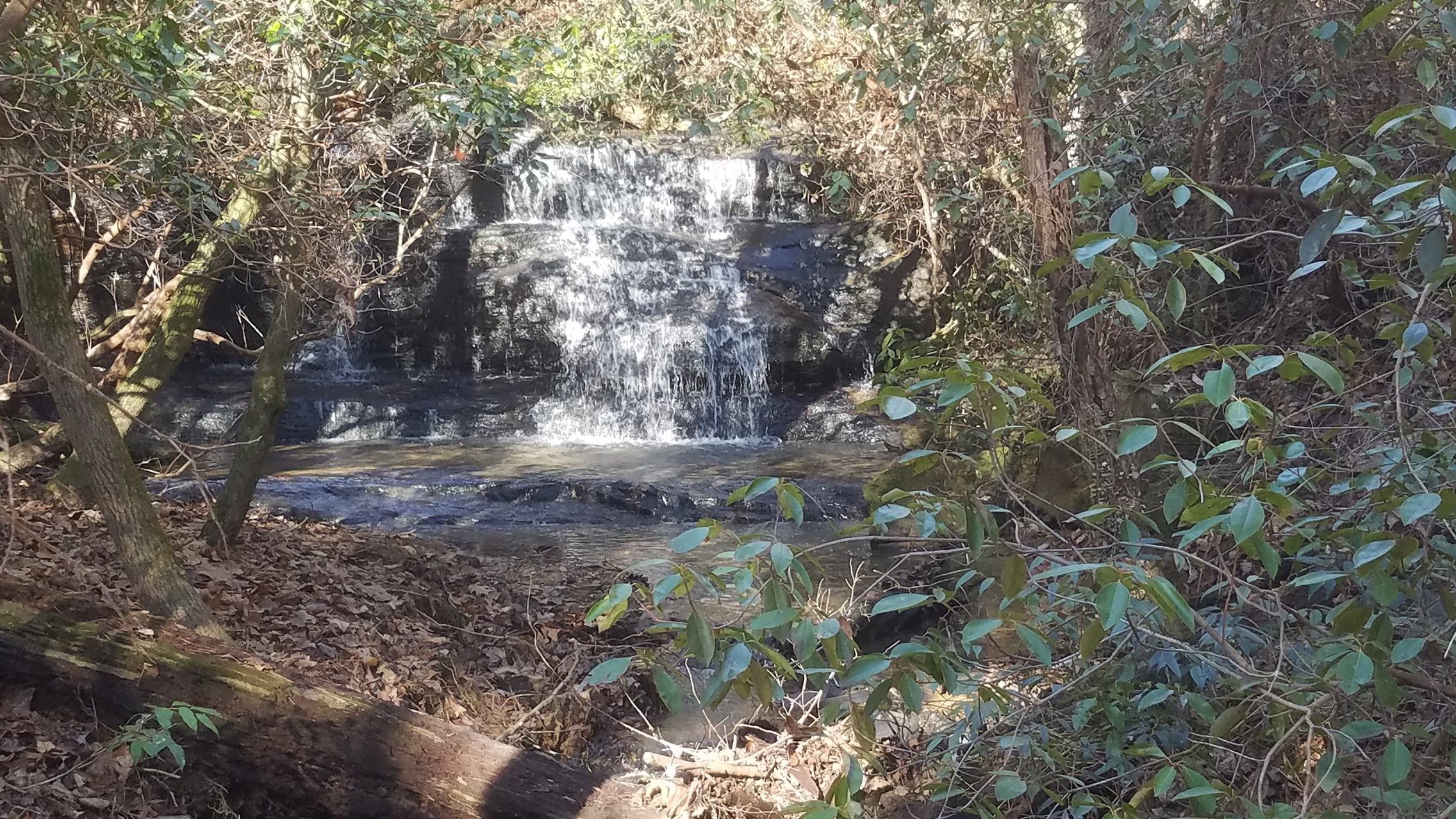 View of Rest Stop Falls