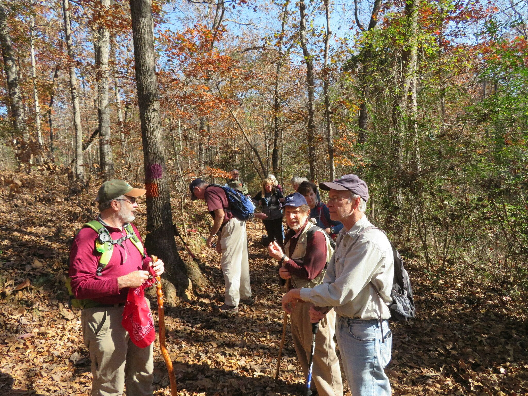 Time to transition onto the Broad River Loop Trail