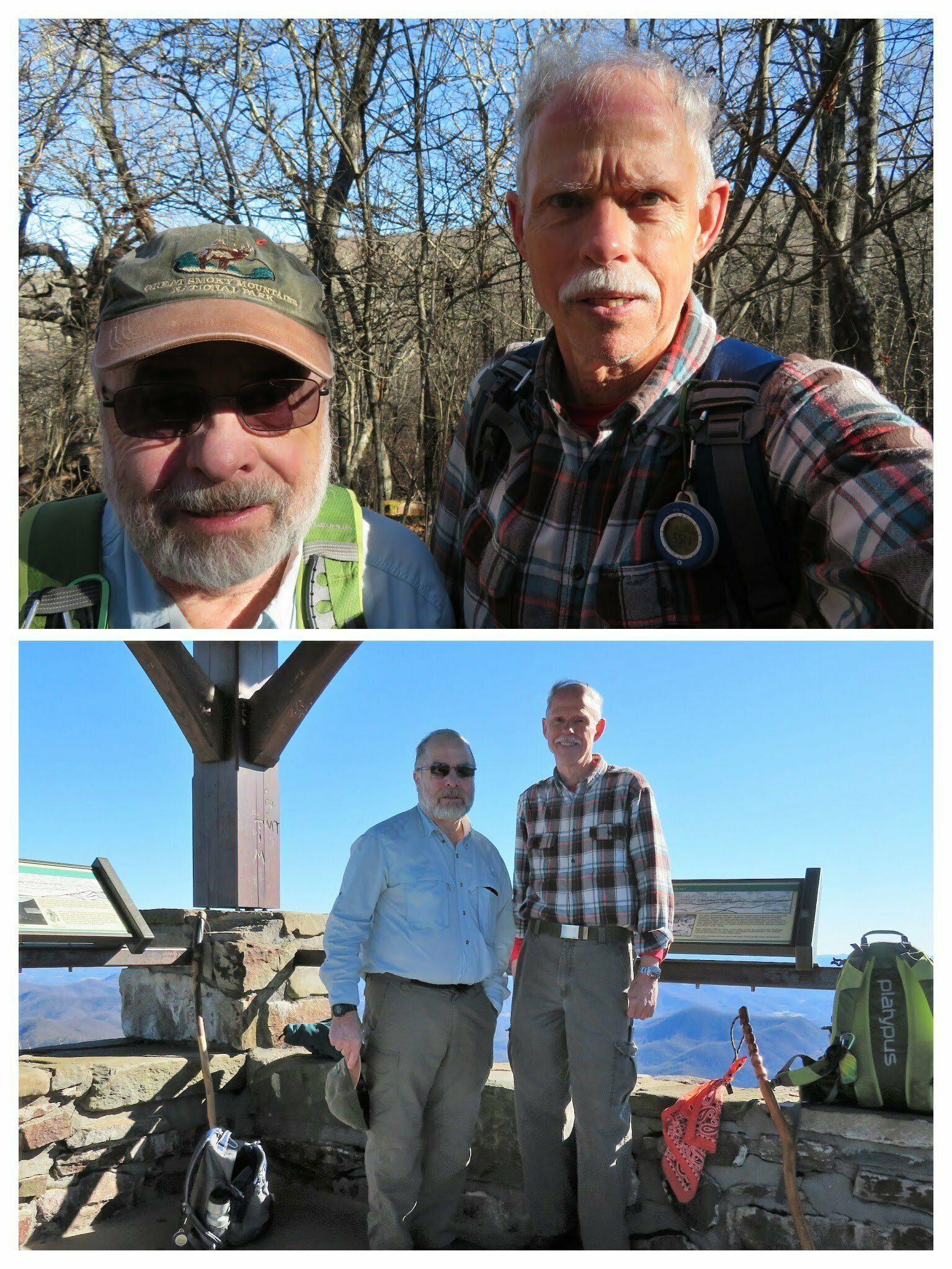 Just Gary and me . . . wish we had more folks to join us!