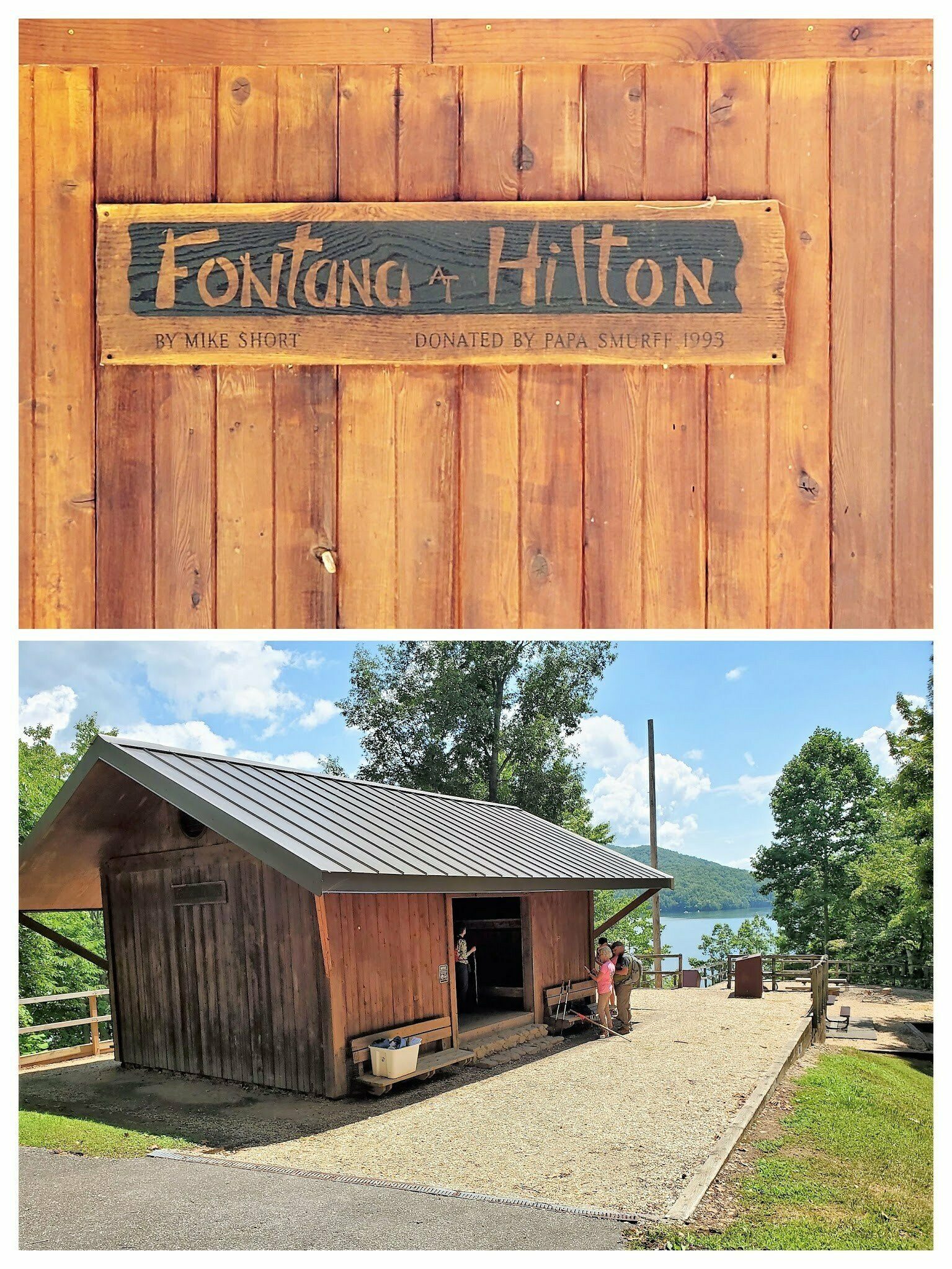 Yes, there really is a Fontana Hilton AT trail shelter. . . pretty nice, eh?