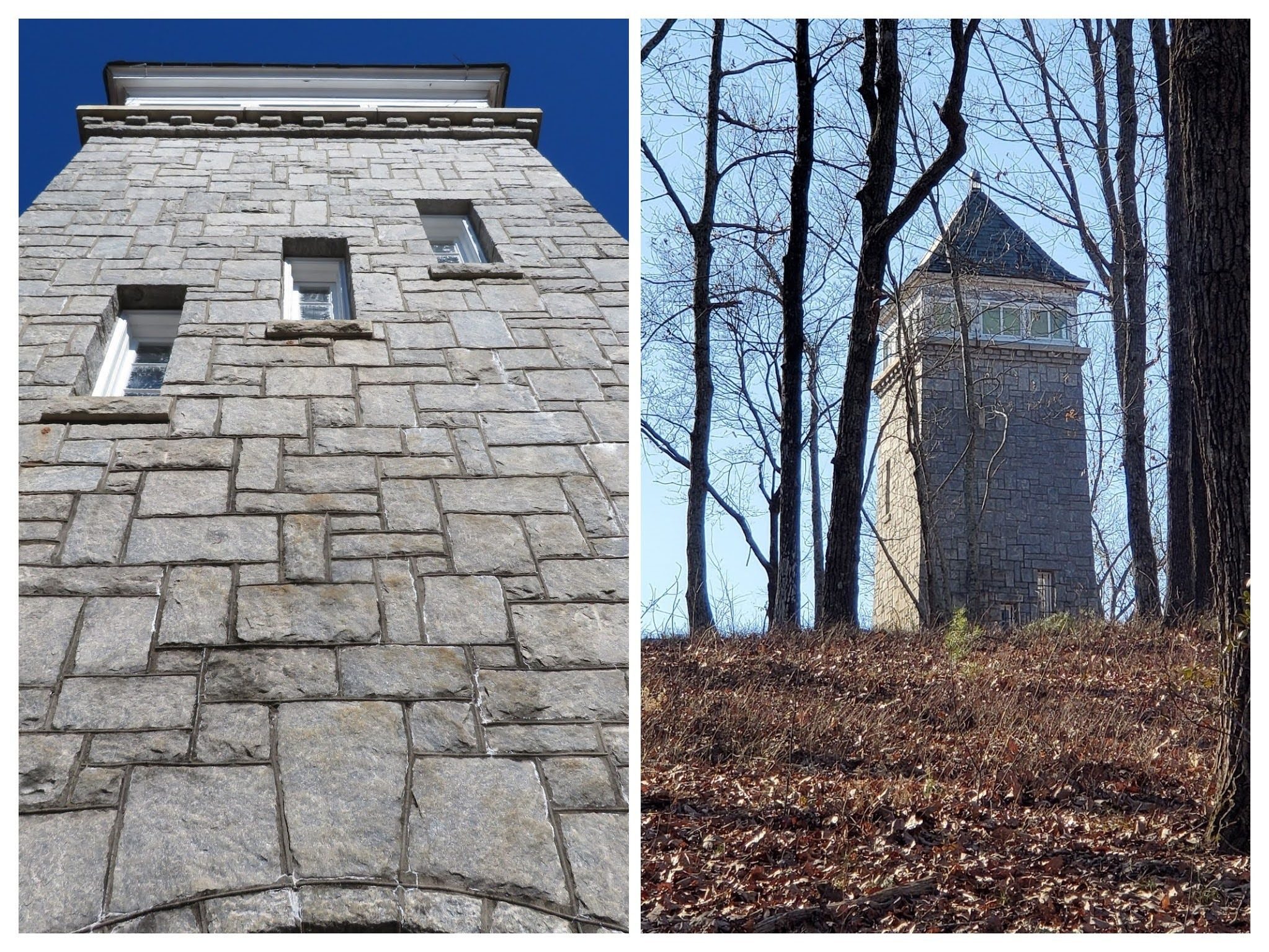 Views of Chenocetah Fire Tower.