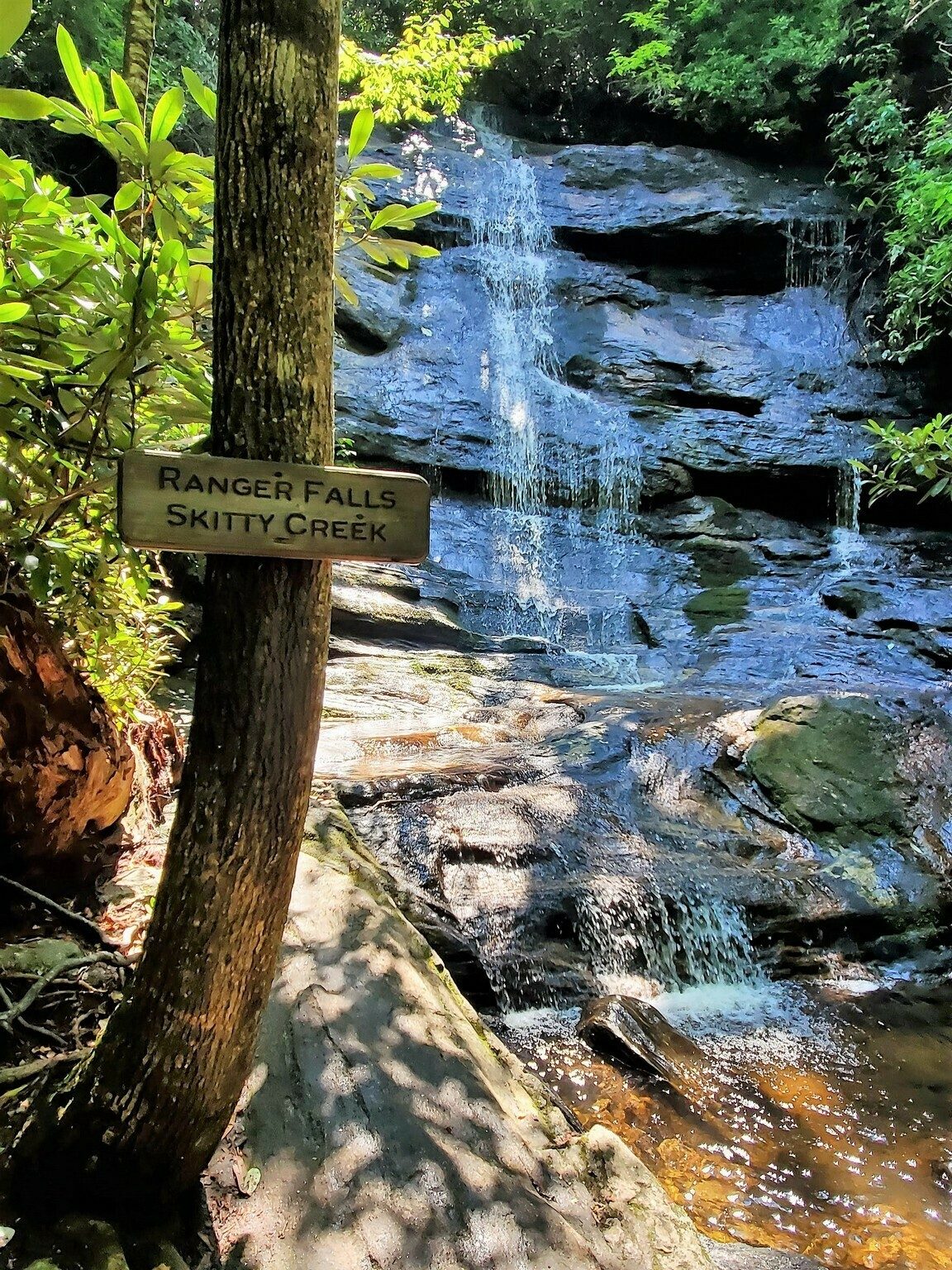 Another view of Ranger Falls.