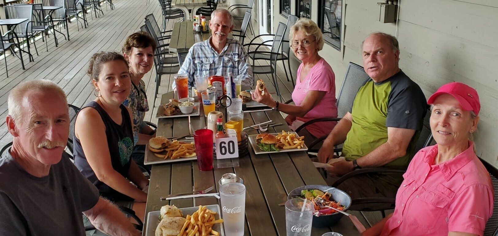 Lunch at the Wildwood Bar and Grill . . . recommended!