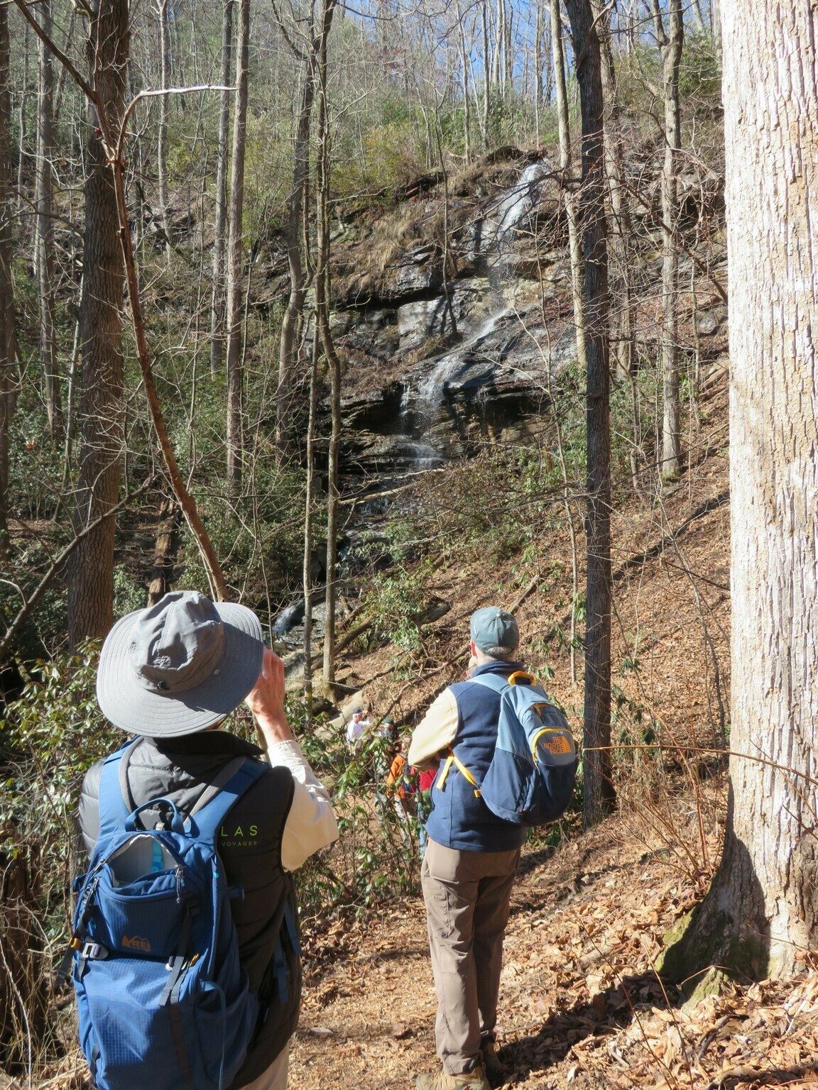 Our approach to Hidden Falls.