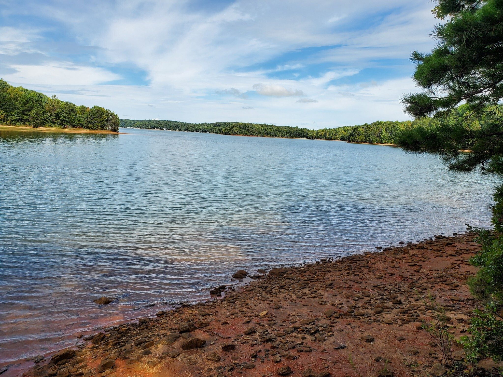 Another view of Lake Hartwell looking northward.