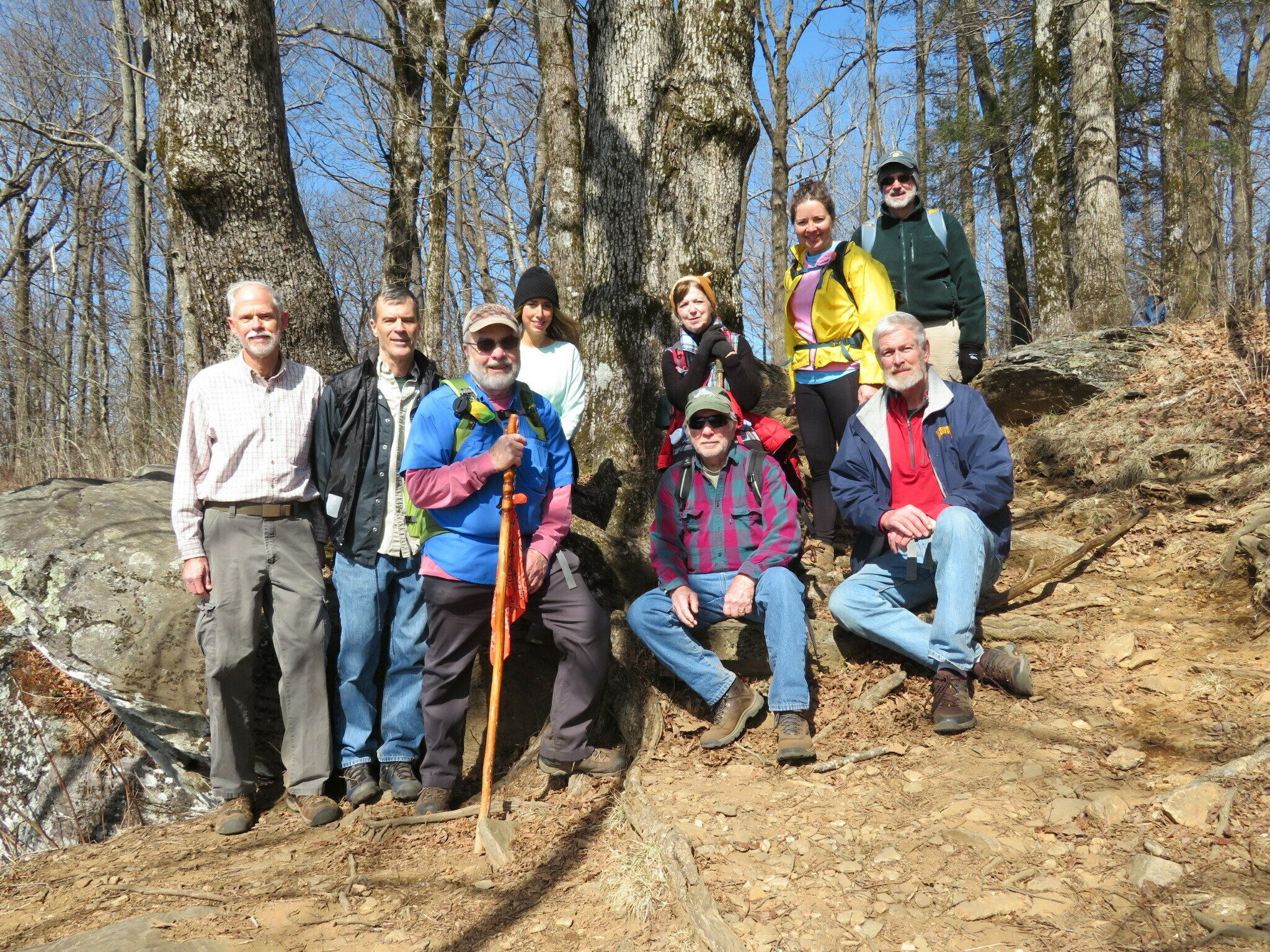 One last group photo toward the end of the hike.
