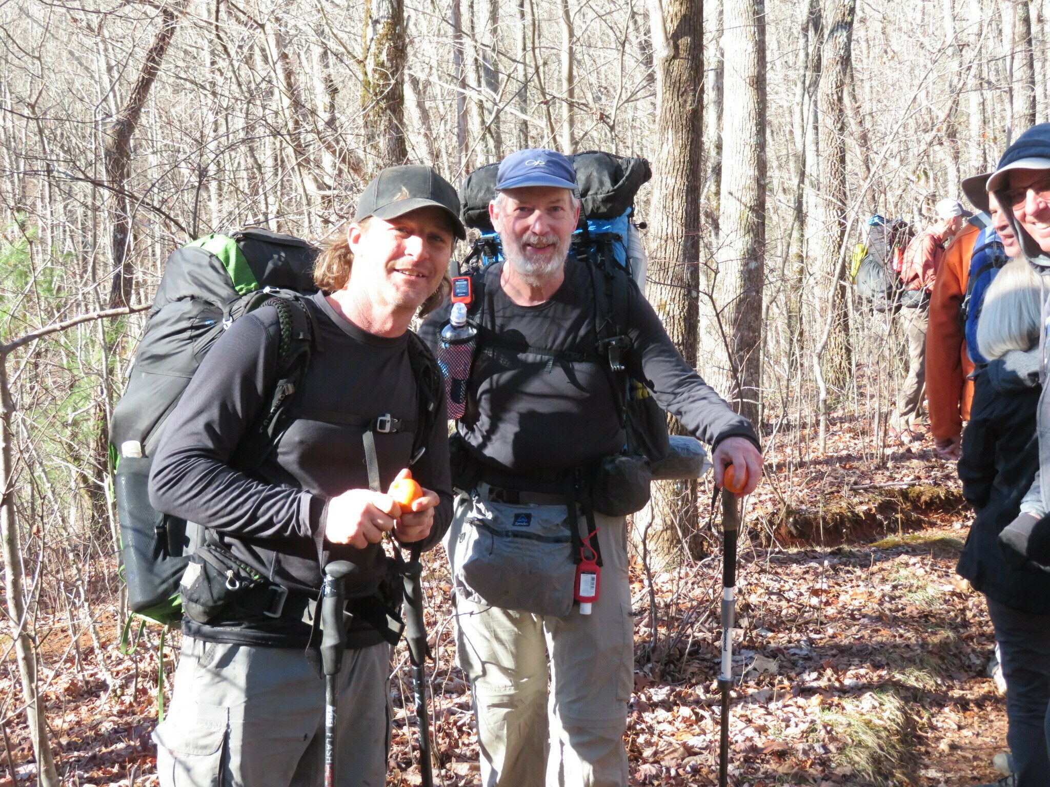 The first two of many AT thru-hikers we met along the way.