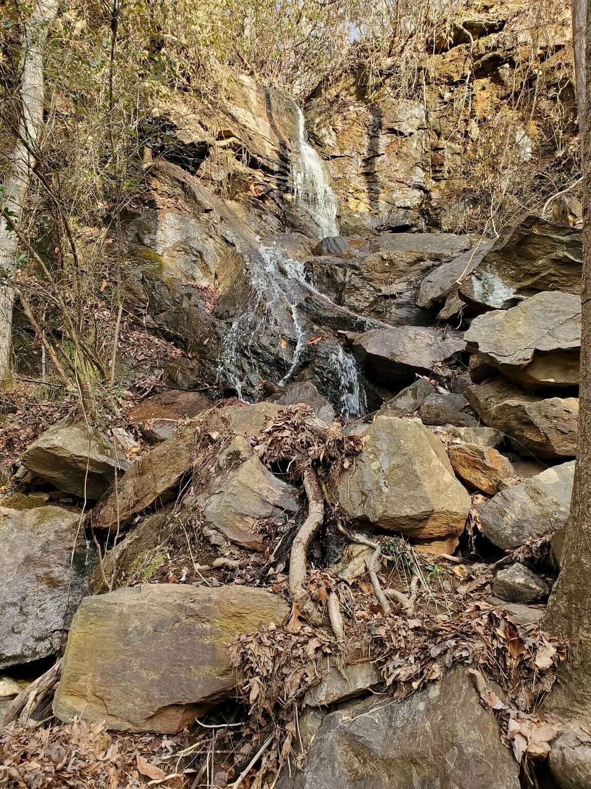 Tiny Dancer Falls (AKA Christine's Falls). The second small falls.