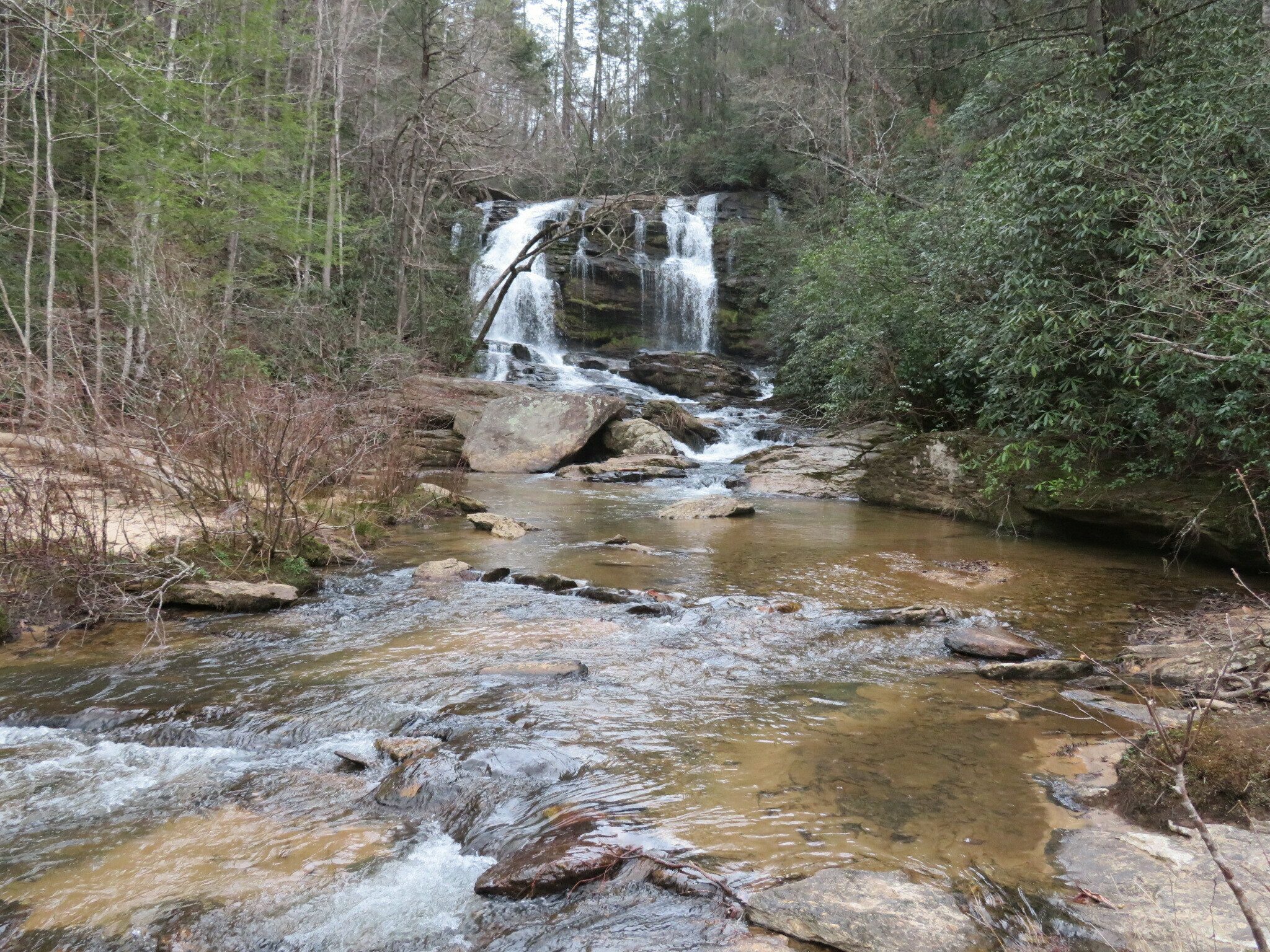 Long Creek Falls. . . finally, but worth the effort!