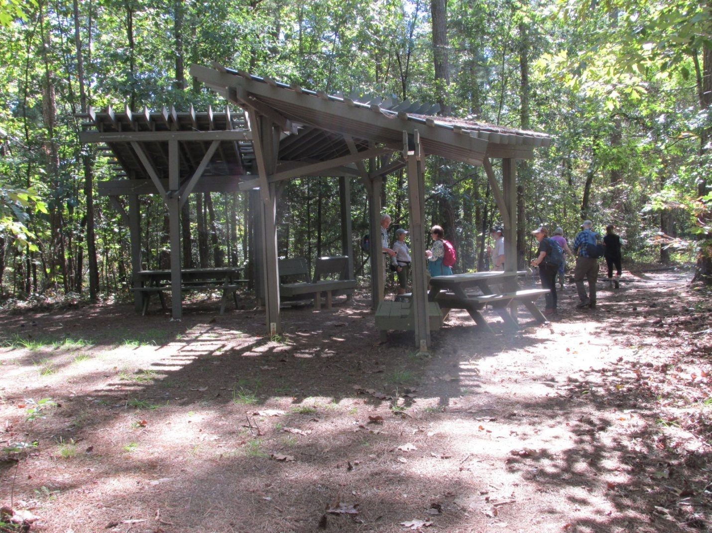 Last stop of the day.... a nice picnic area at the trailhead.