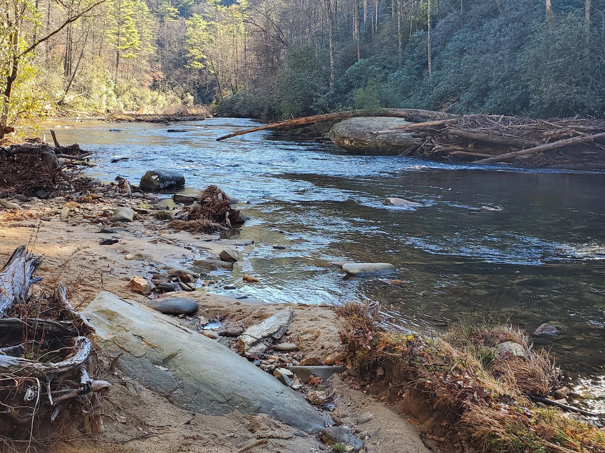 One of many Chattooga River views today.