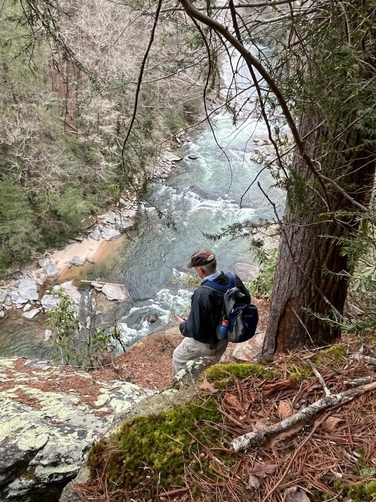 That's about as far down as I'm going!