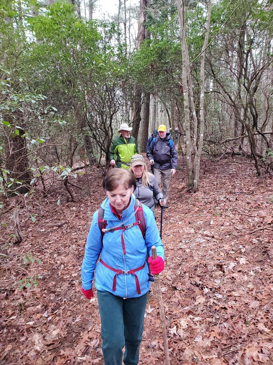 Typical trail conditions.