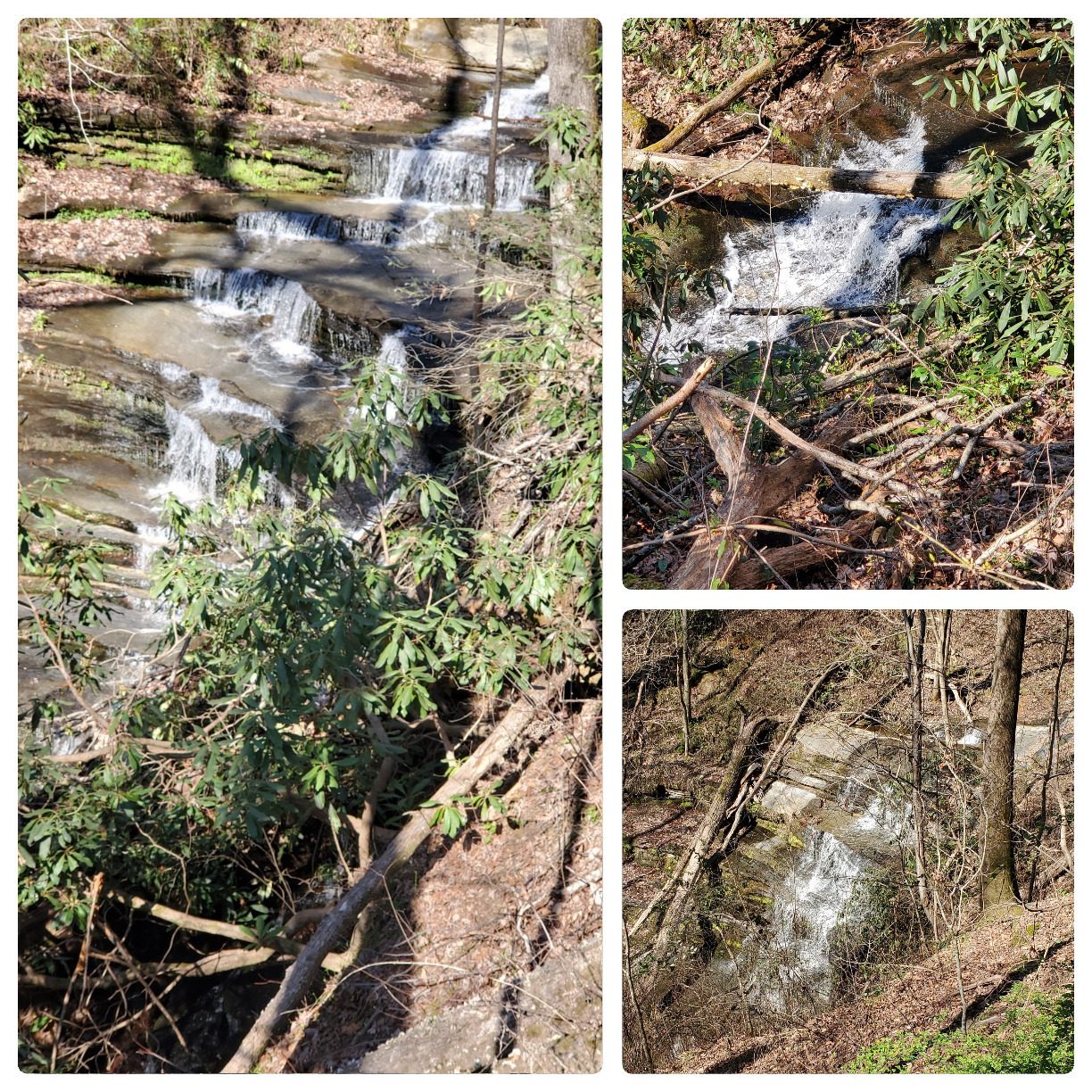 More of several cascades/falls along the trail.