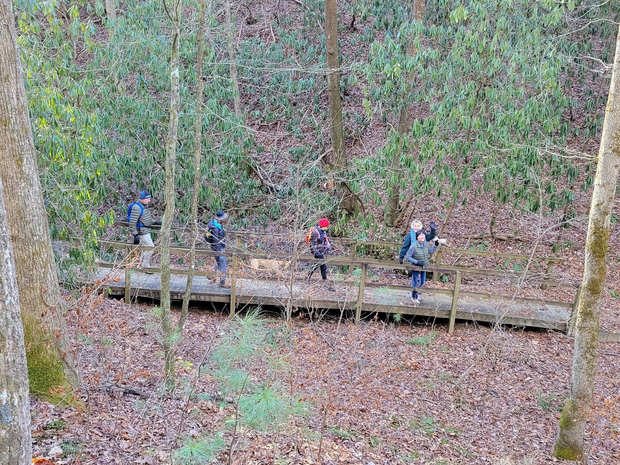 A final bridge crossing.