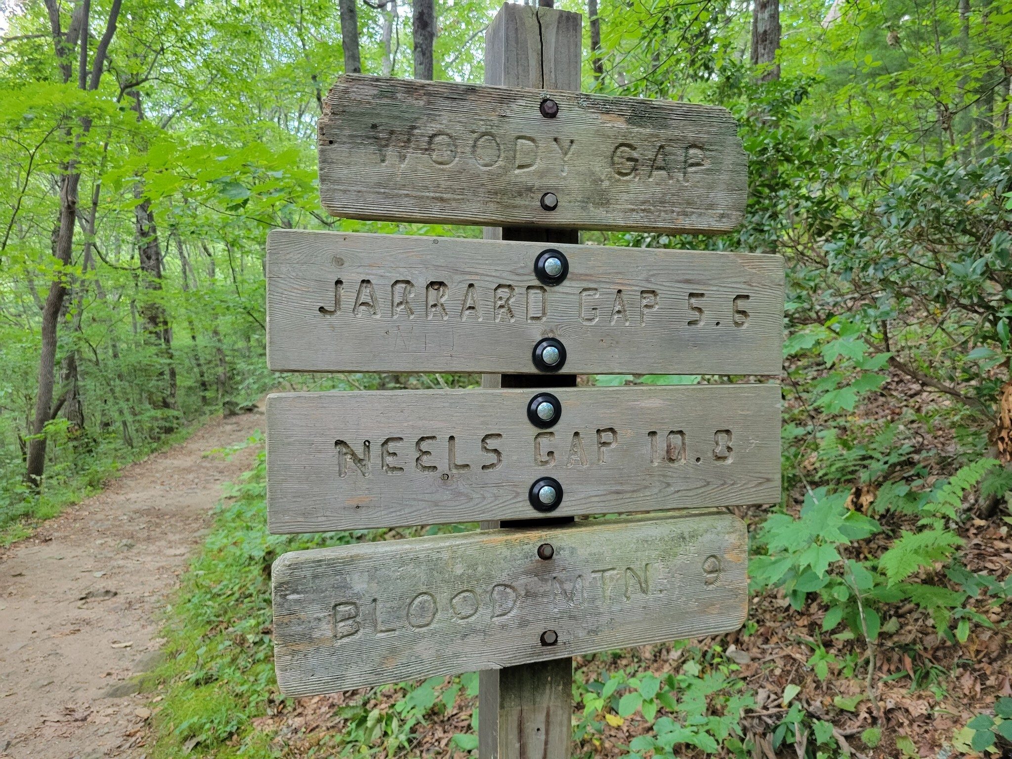 Starting point of our hike.