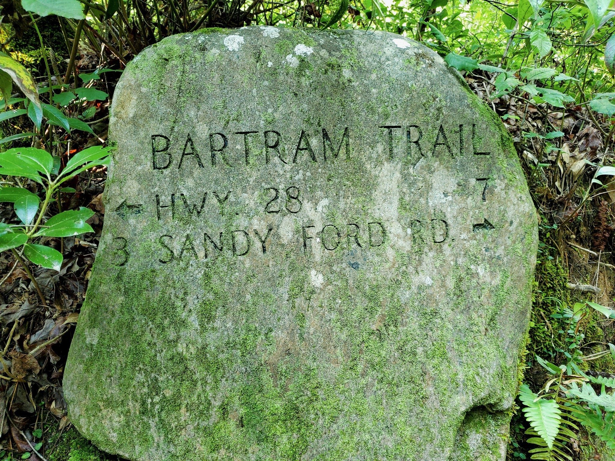 Trailhead  marker