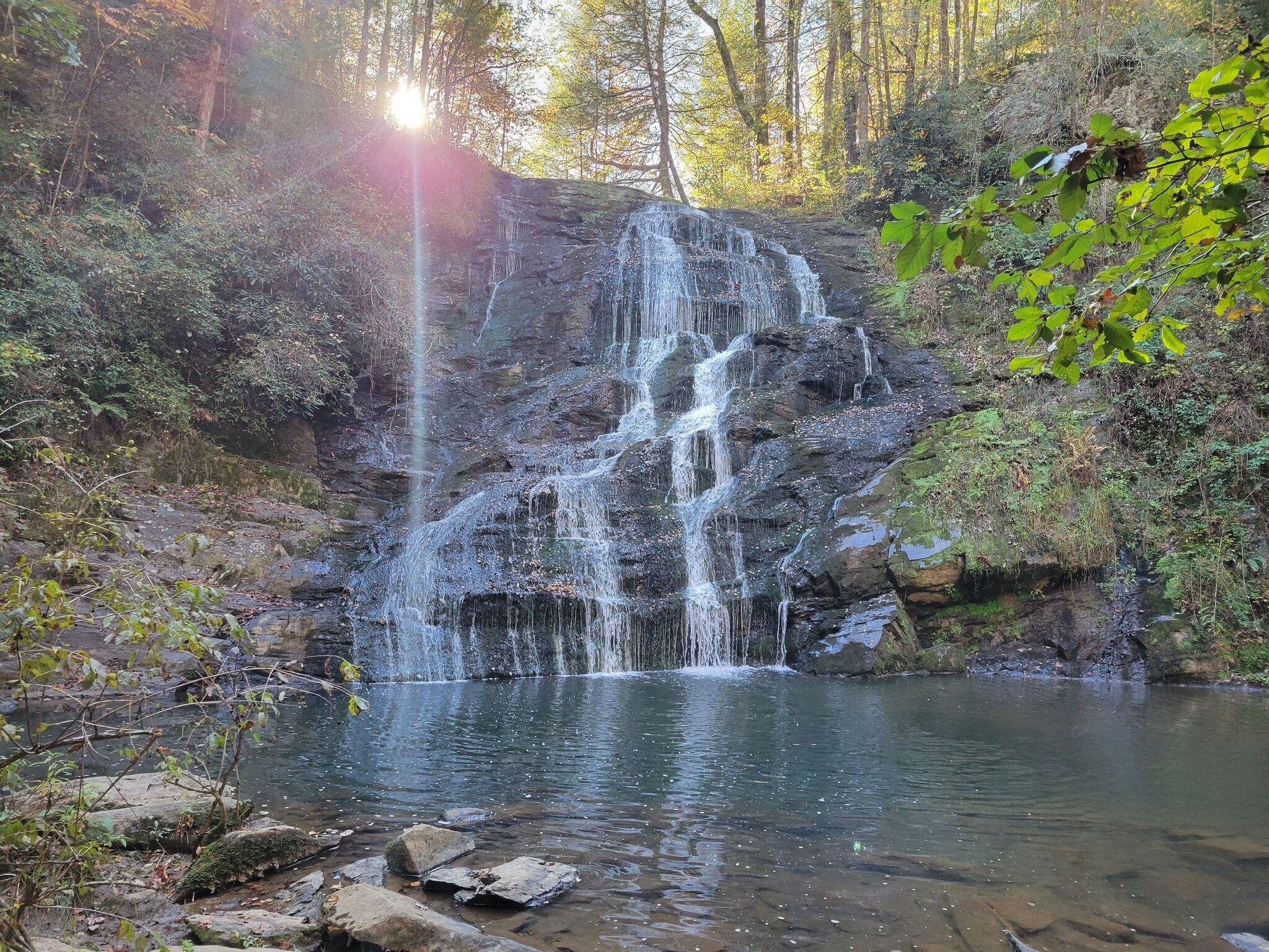 This place is amazing and nothing small about Little Brasstown Falls either!