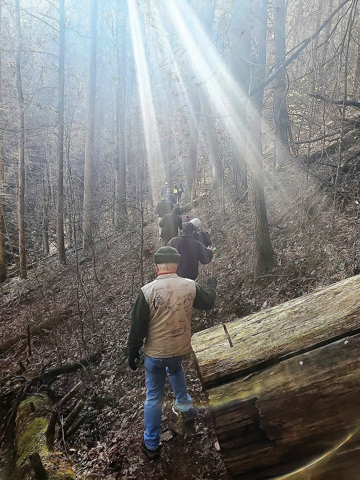 Headed back to the trailhead.