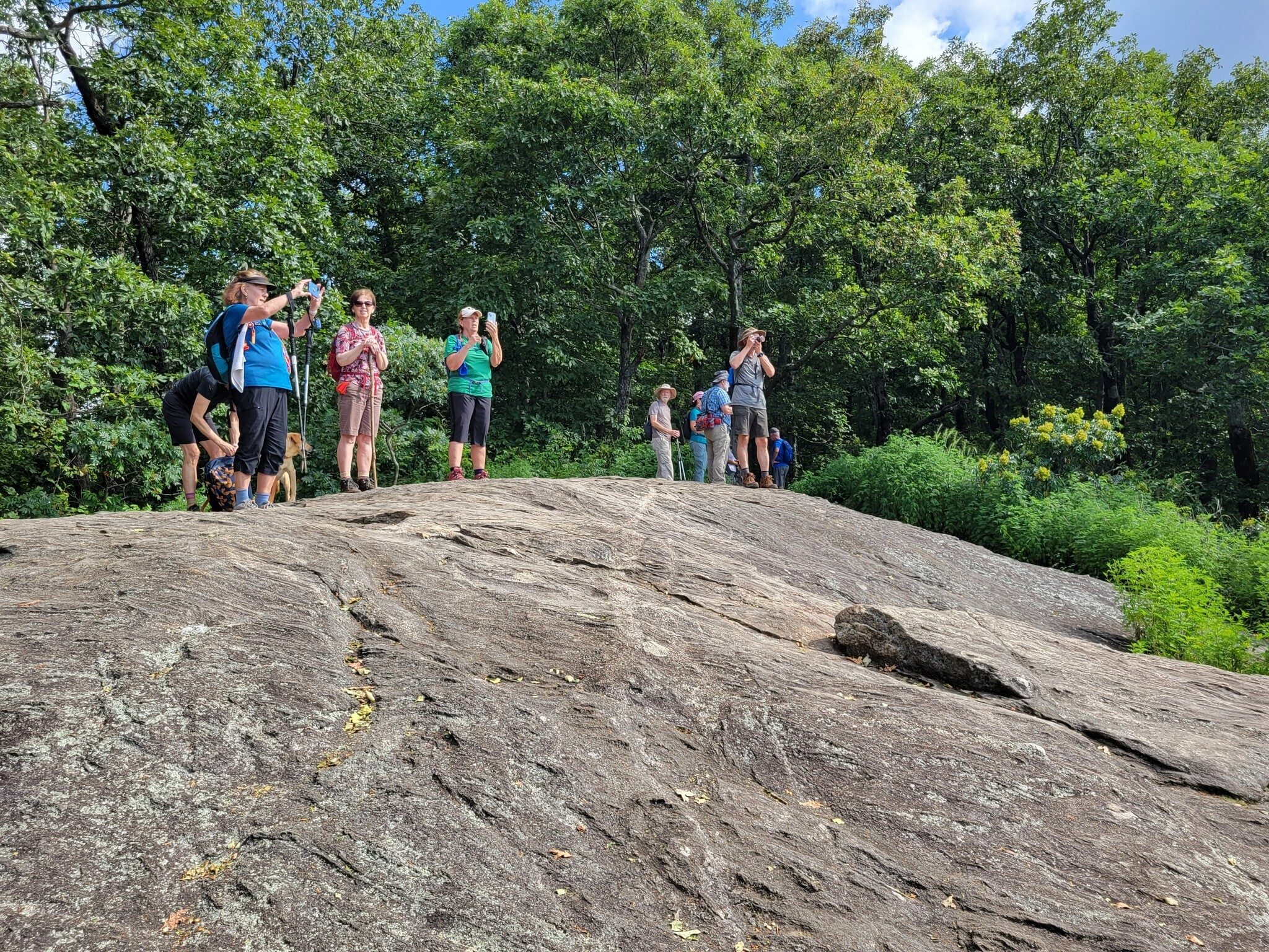 Taking a look from Preacher's Rock.