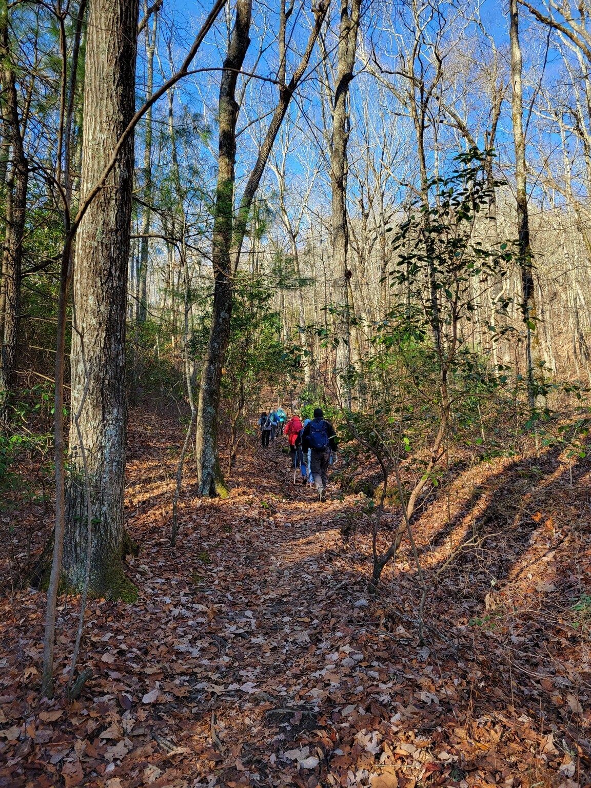 Nice trail for the most part although uphill for the first 2.3 miles