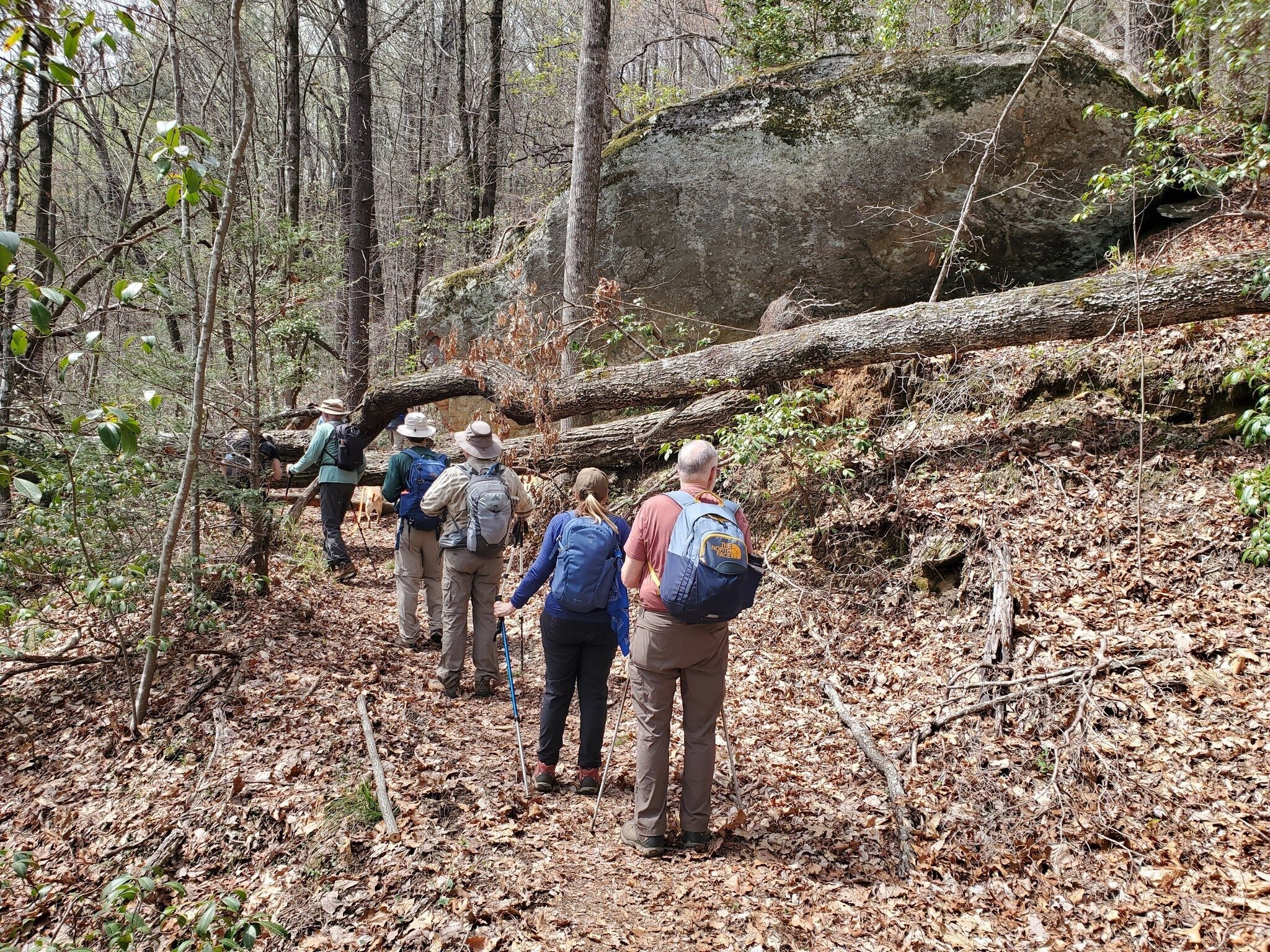 Headed home.  Not as bad a climb as expected.