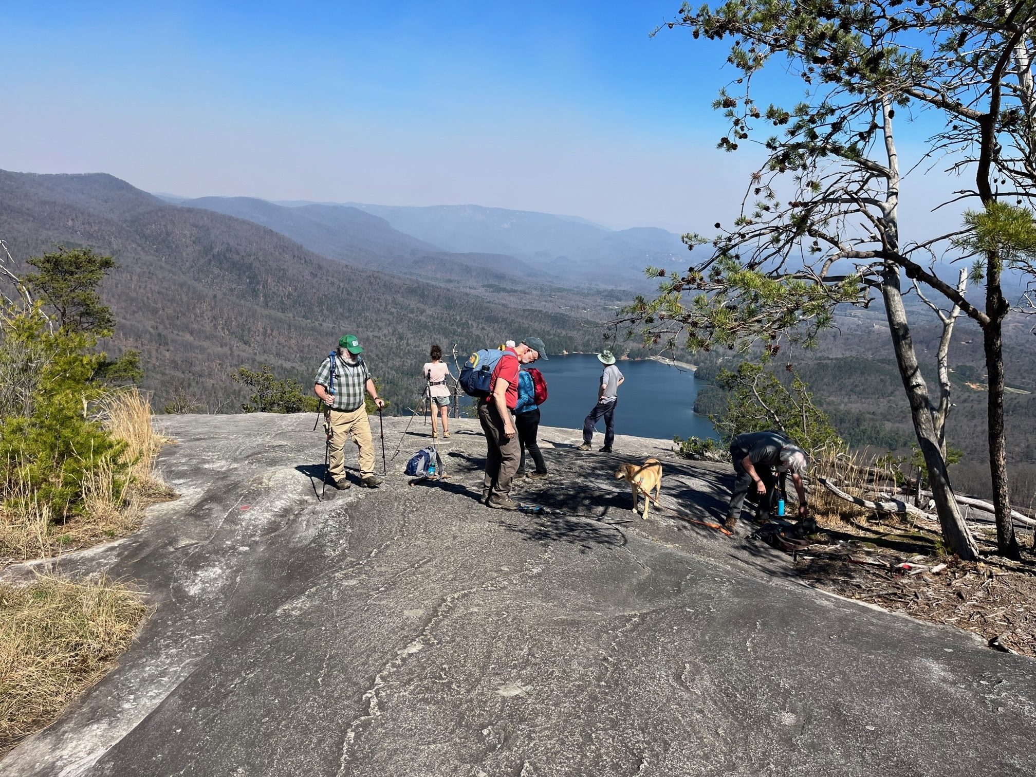 Finally, the last overlook. Took 4 hours to get here . . . whew!