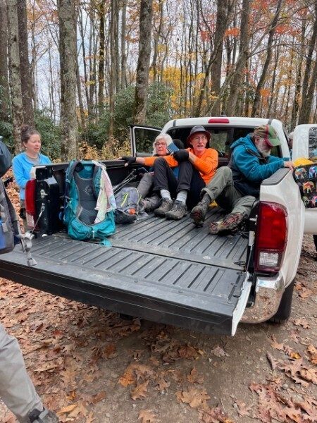 Back to the trailhead.