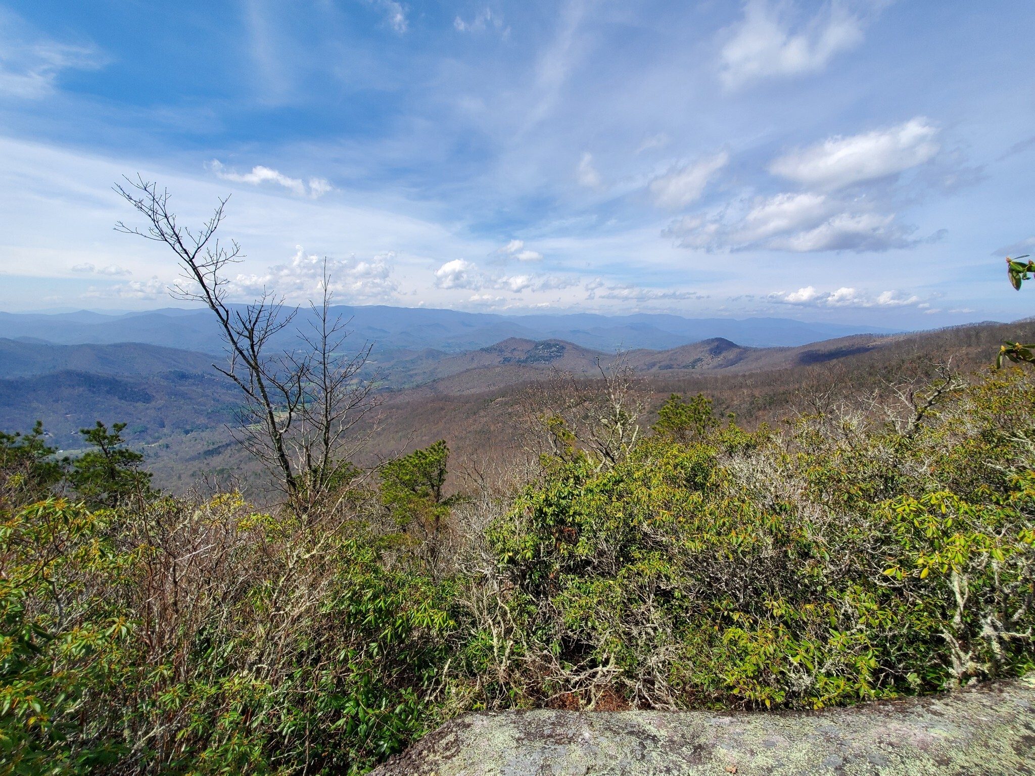 A final view from a small overlook Vic found on the trail between Whiterock and Little Fishhook Mtns.
