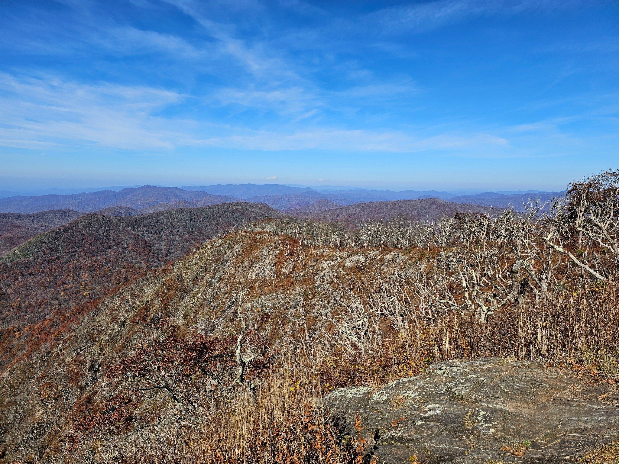 View to the northwest from Standing Indian.