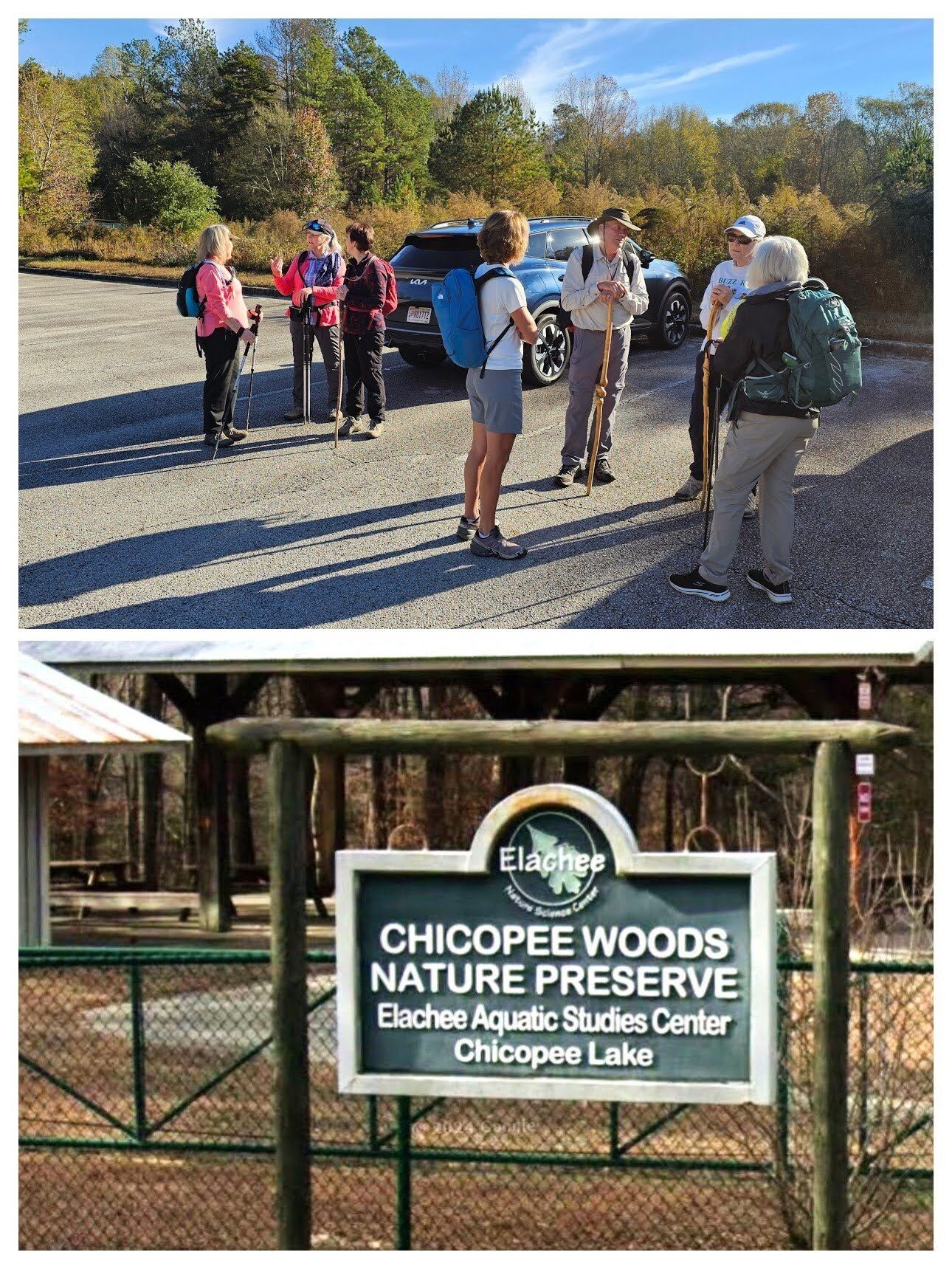 The trailhead is easily accessed.