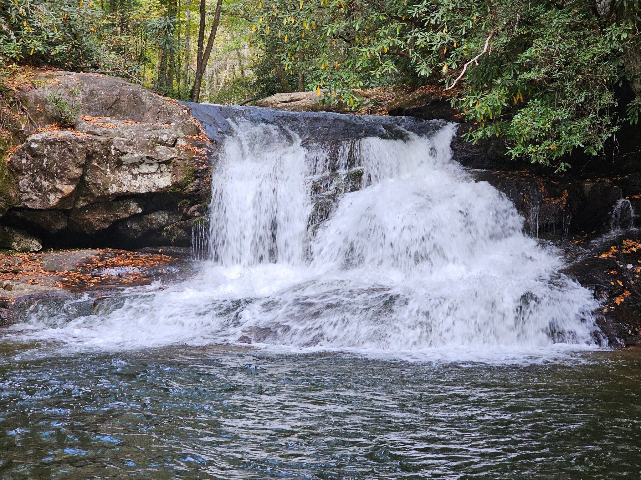 Another view of Hemlock Falls.
