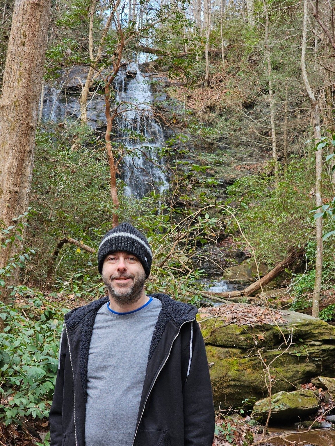 Scott at Tabor Falls