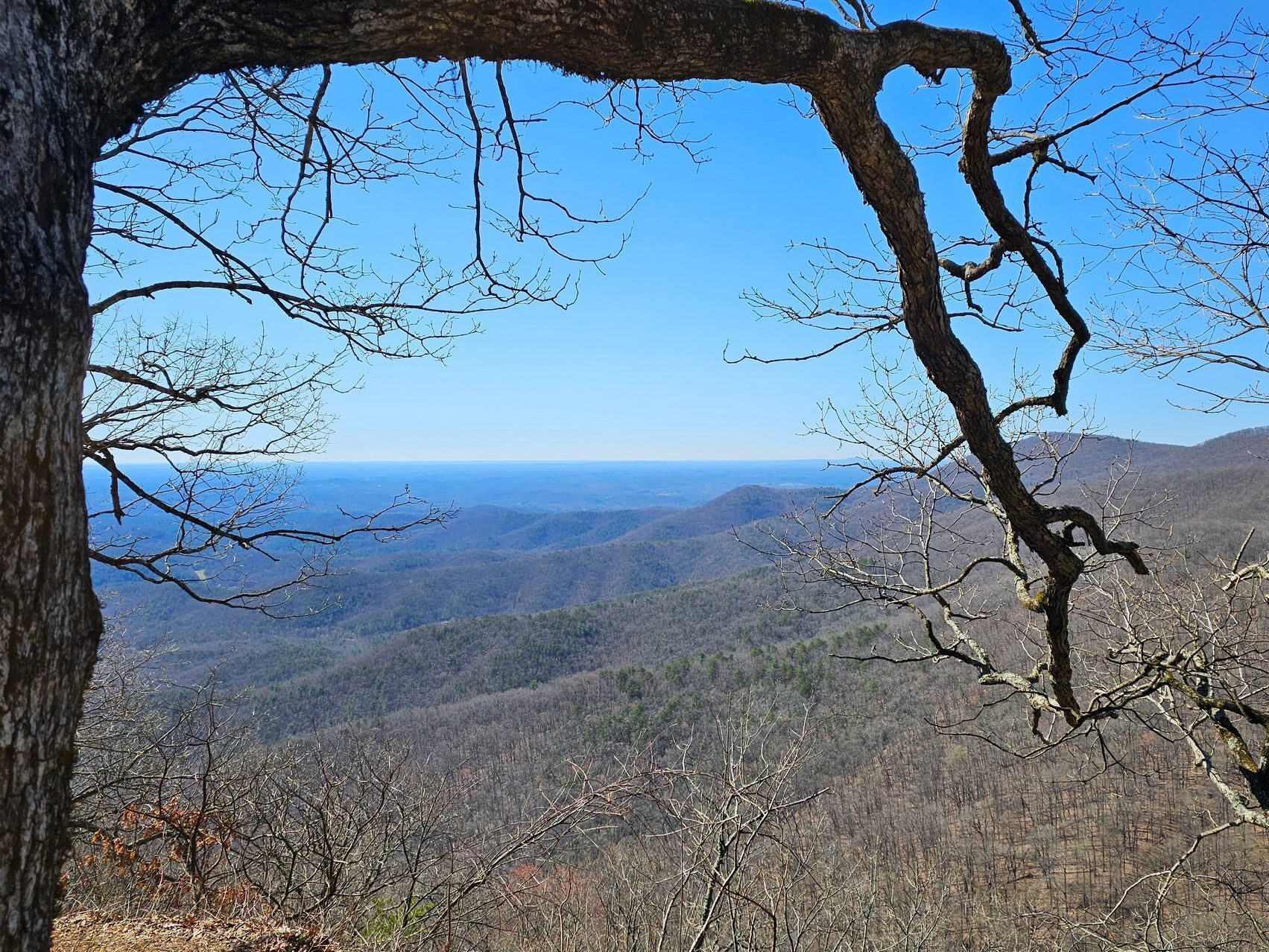 Always a nice view from the Ramrock Mountain overlook.