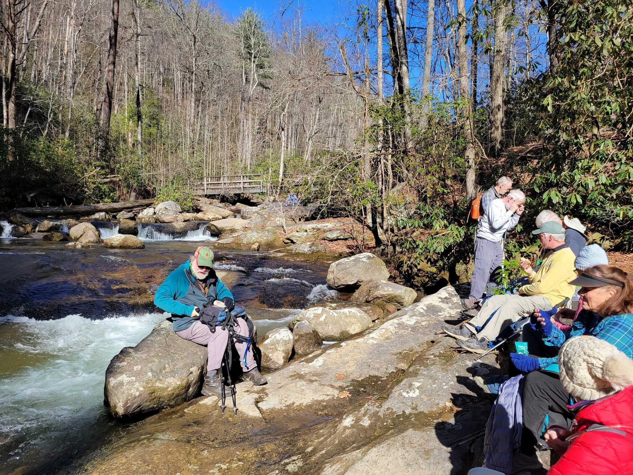Lunch time at the Thompson River.