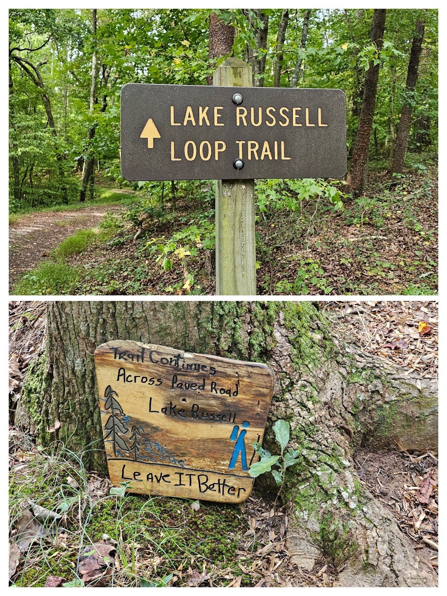 Generally some nice trail signs, but not much blazing. Check your GPS or map if you are not familiar with this trail.