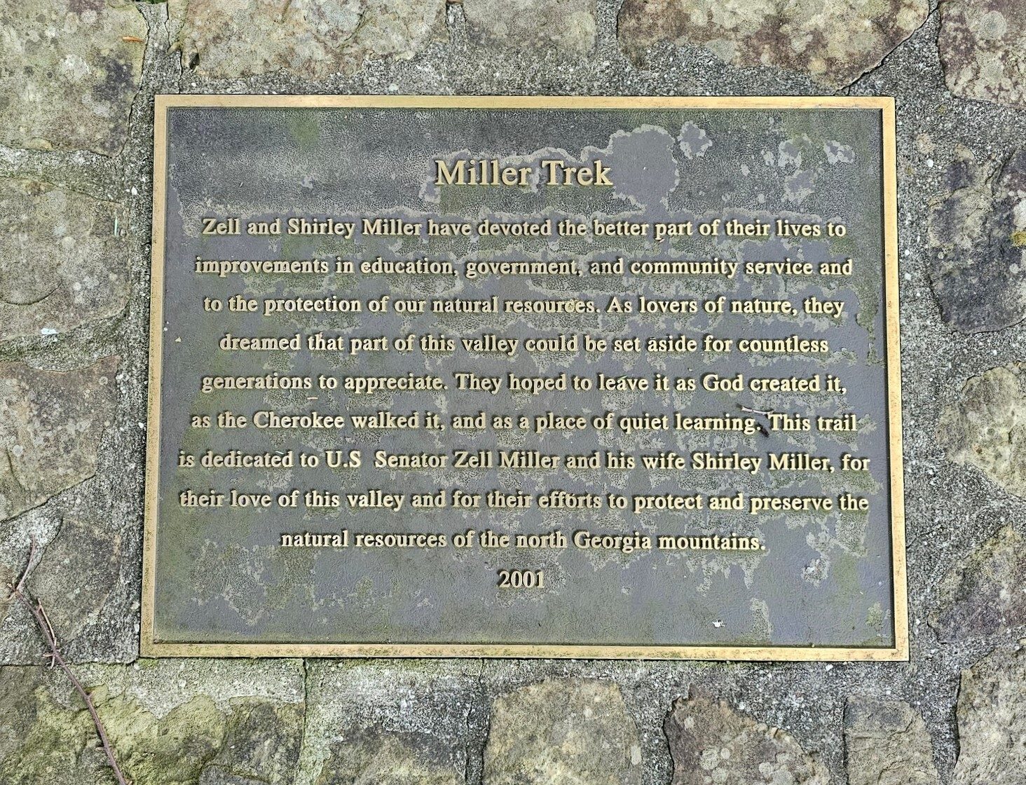 Just a little history on the the Miller Trek.